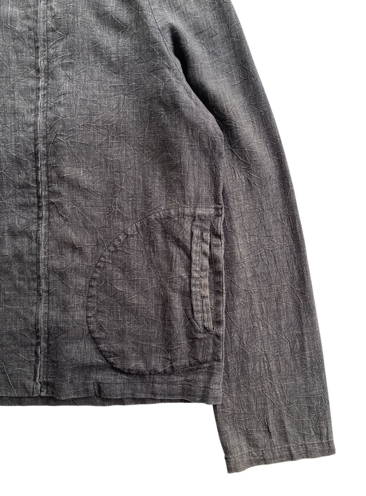 Japanese Brand Peace Now If Six Was Nine Linen Hooded Jacket Size US S / EU 44-46 / 1 - 7 Thumbnail