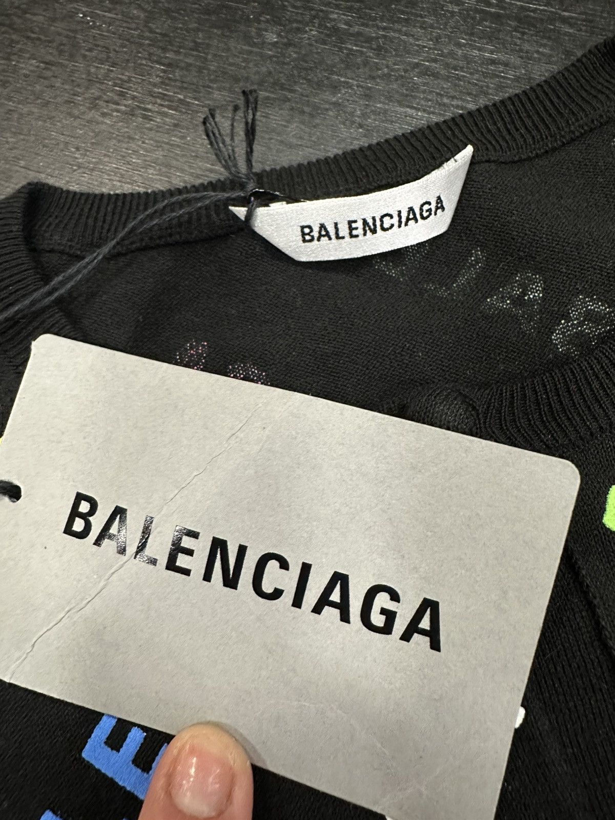 Balenciaga All Over Cardigan Size L / US 10 / IT 46 - 9 Thumbnail