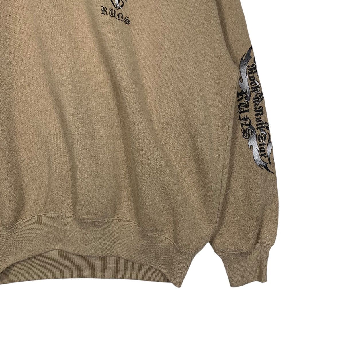 Japanese Brand RUNS Seaven War Big Logo Crewneck Sweatshirt #1602-C72 Size US L / EU 52-54 / 3 - 6 Thumbnail