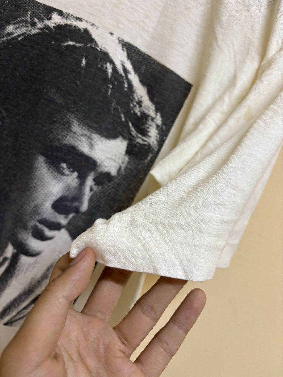 Vintage Vintage 80s James Dean Actor Movies Big Face T-Shirt Size US M / EU 48-50 / 2 - 5 Thumbnail
