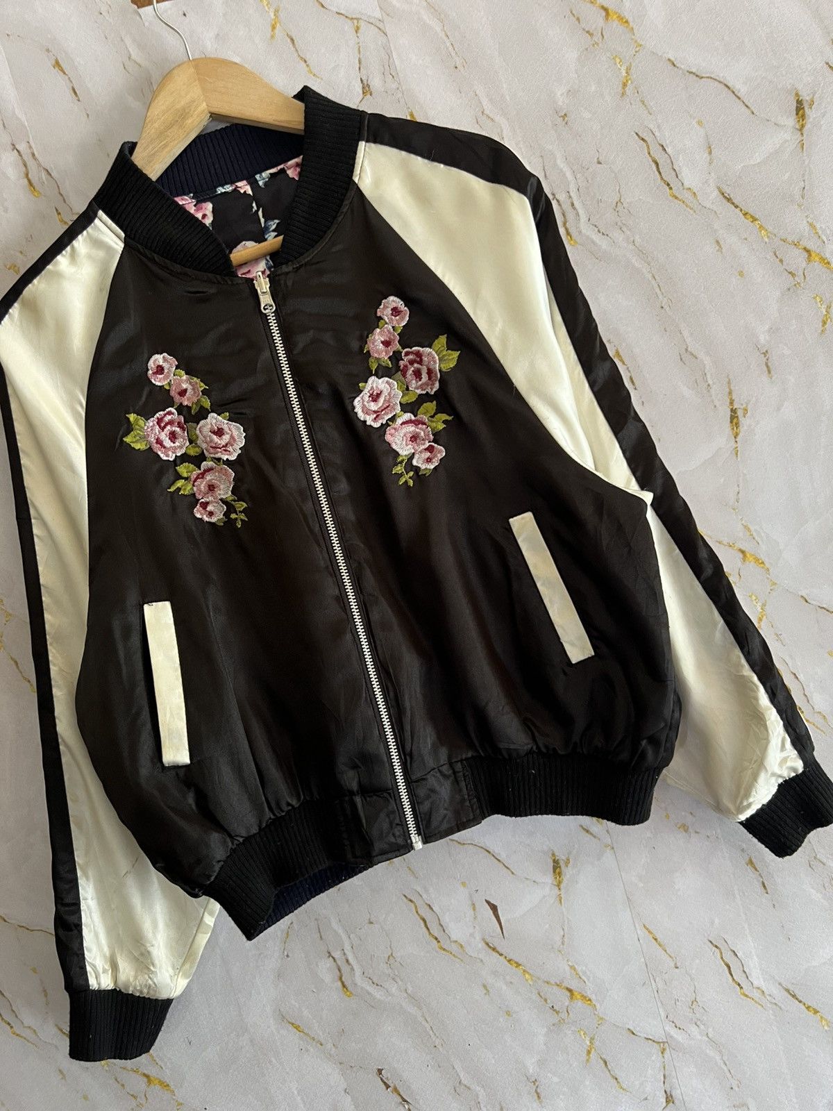 Japanese Brand River Sible Sukajan Souvenir Jacket Size M / US 6-8 / IT 42-44 - 3 Thumbnail