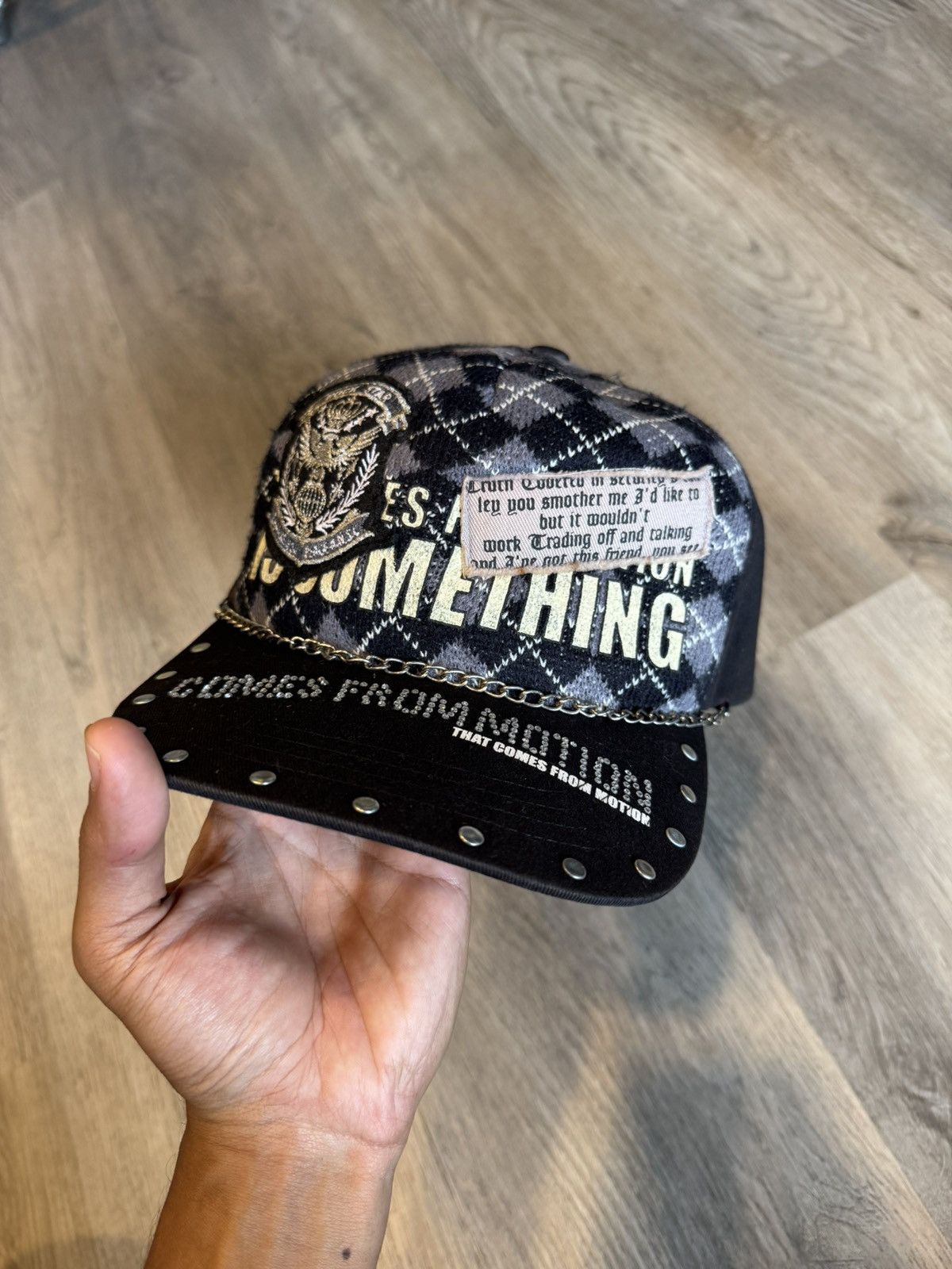 14th Addiction THAT COMES FROM MOTION CHAIN & DIAMOND HAT Size ONE SIZE - 2 Thumbnail