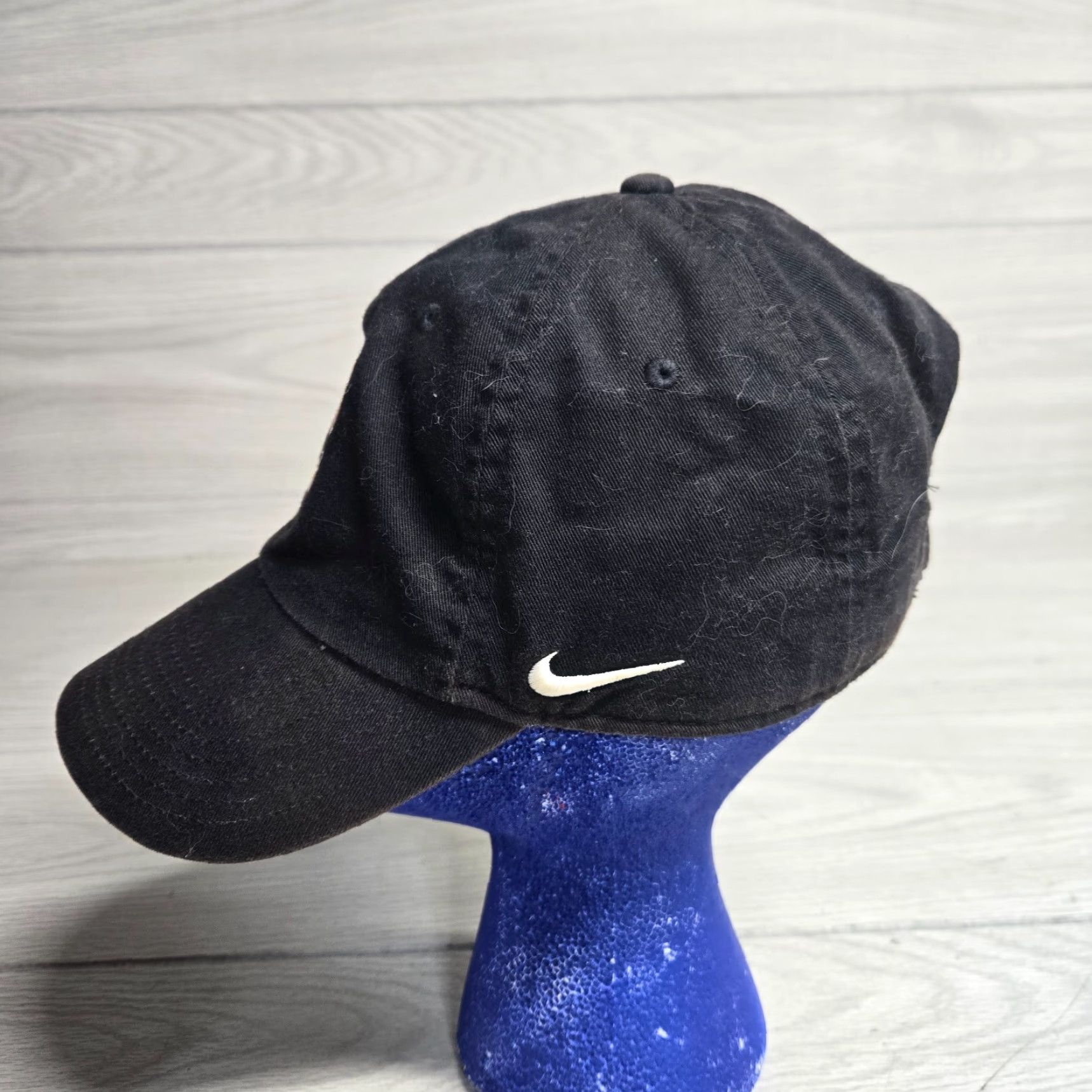 Nike Nike Black Yellow Logo "FC" Falcons Logo Baseball Cap Adult Adjustable Strapback Hat Size ONE SIZE - 4 Thumbnail