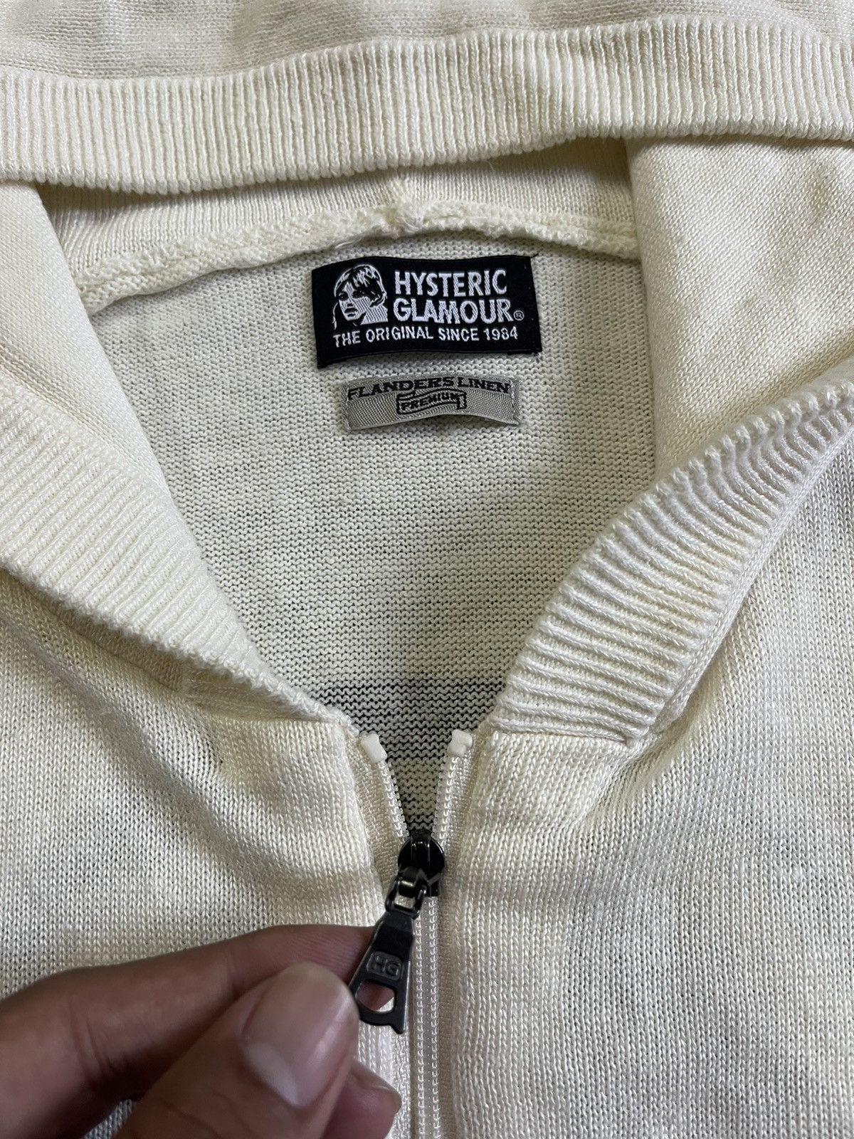 Hysteric Glamour Rare Hysteric Glamour Mesh sweater Size ONE SIZE - 4 Thumbnail