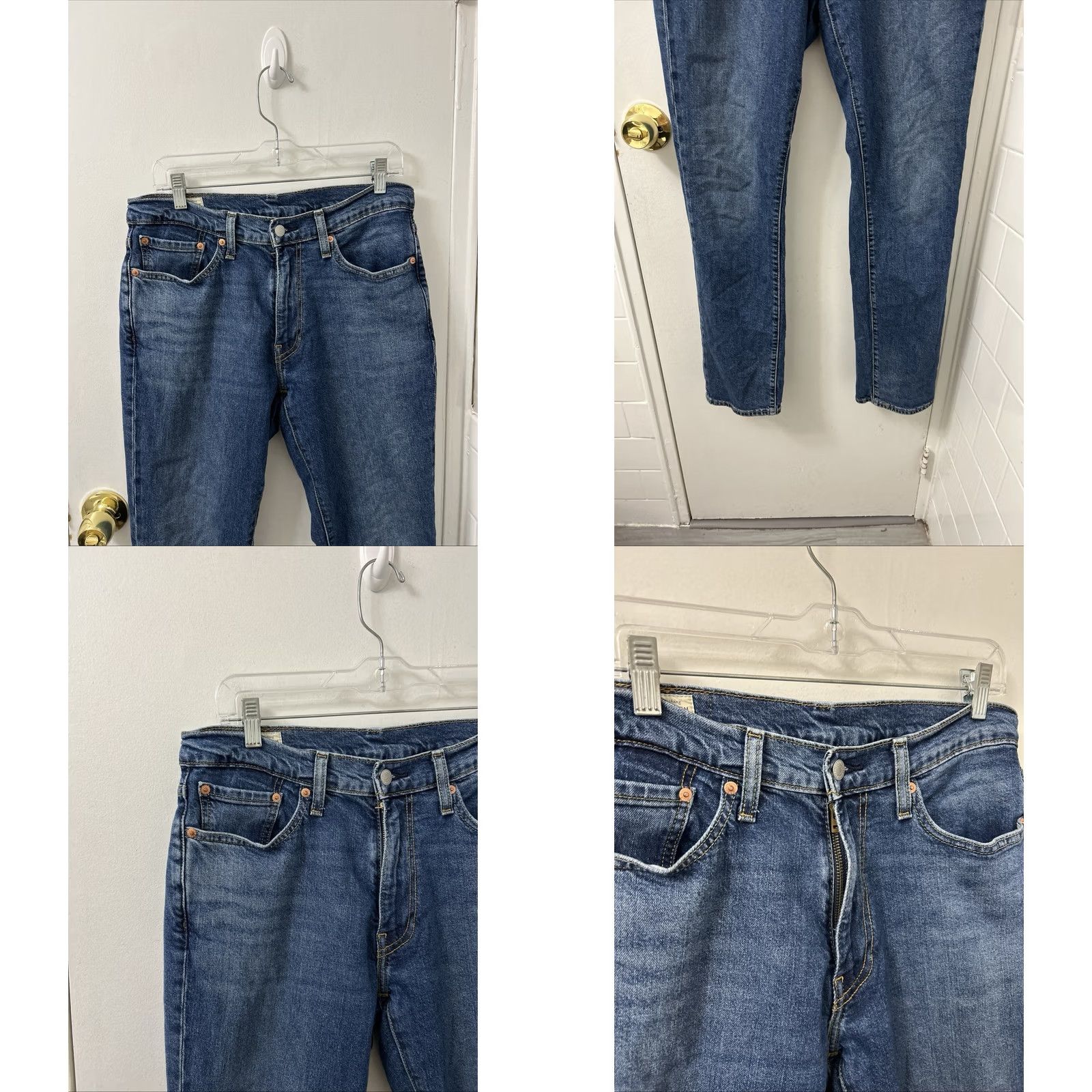 Levi's Levi's 541 Athletic Taper Jeans Mens 31x32 Medium Wash Blue Big E Zipper Jeans Shirt? Size US 31 - 8 Thumbnail