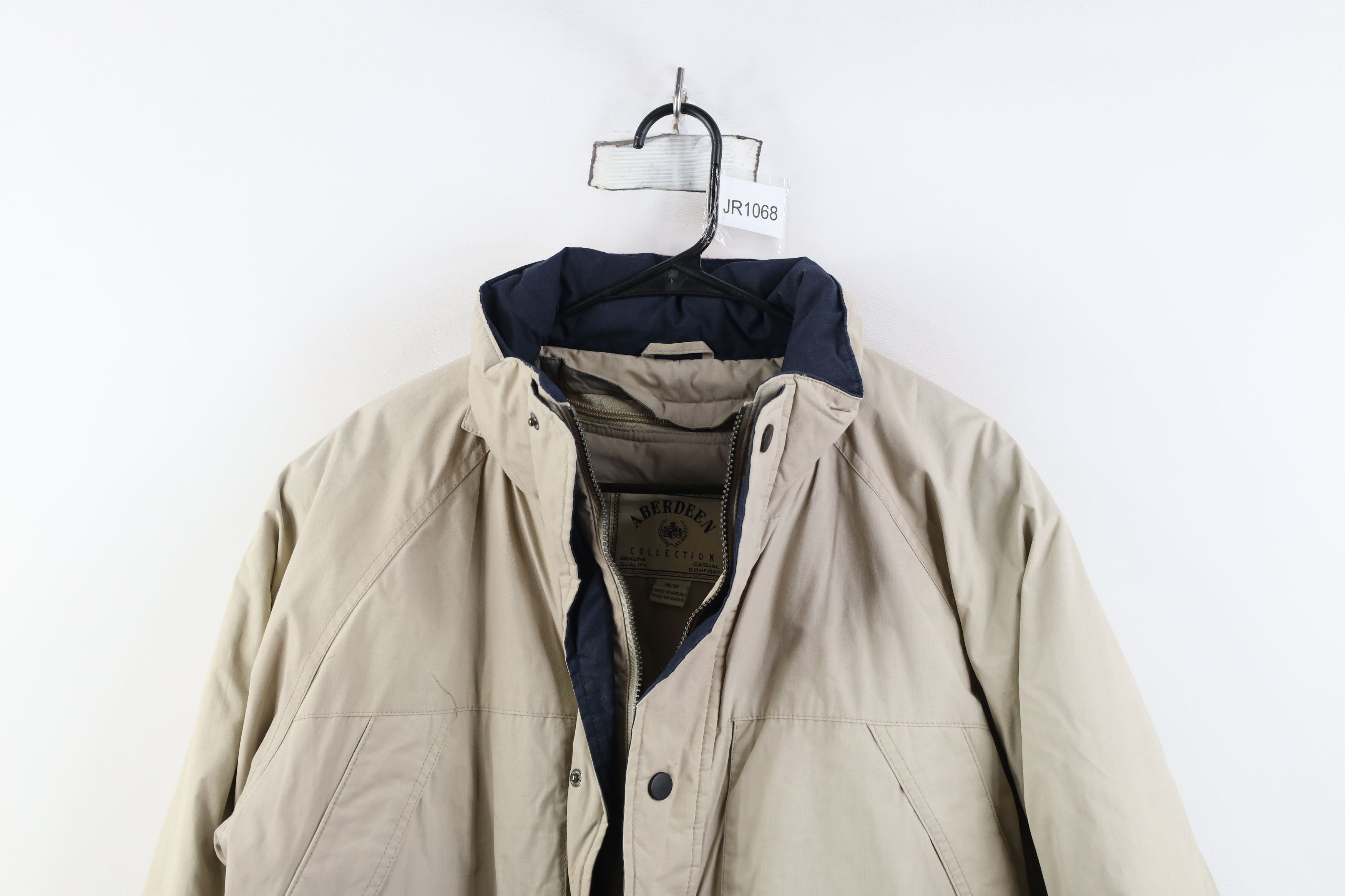 Vintage Vintage 90s Streetwear 2 In 1 Puffer Parka Jacket Beige Size US M / EU 48-50 / 2 - 2 Thumbnail