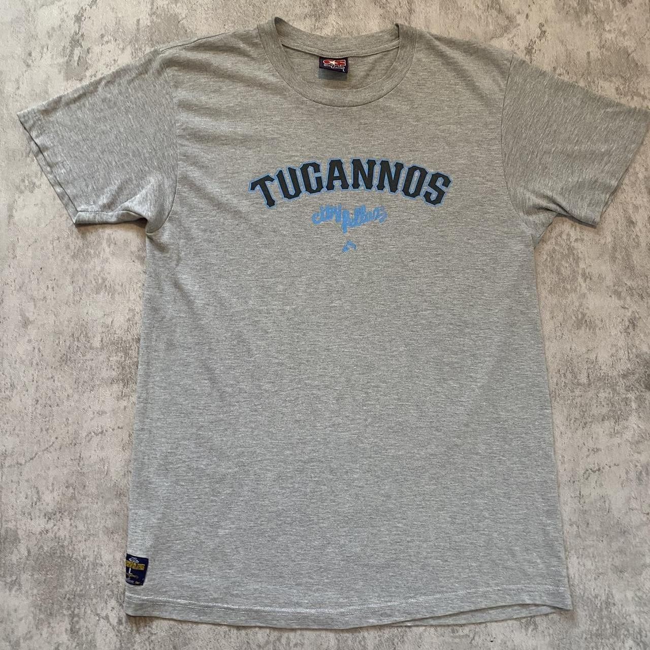 MLB Grey and blue vintage Tucanos T-shirt Baseball Mlb Size US L / EU 52-54 / 3 - 1 Thumbnail