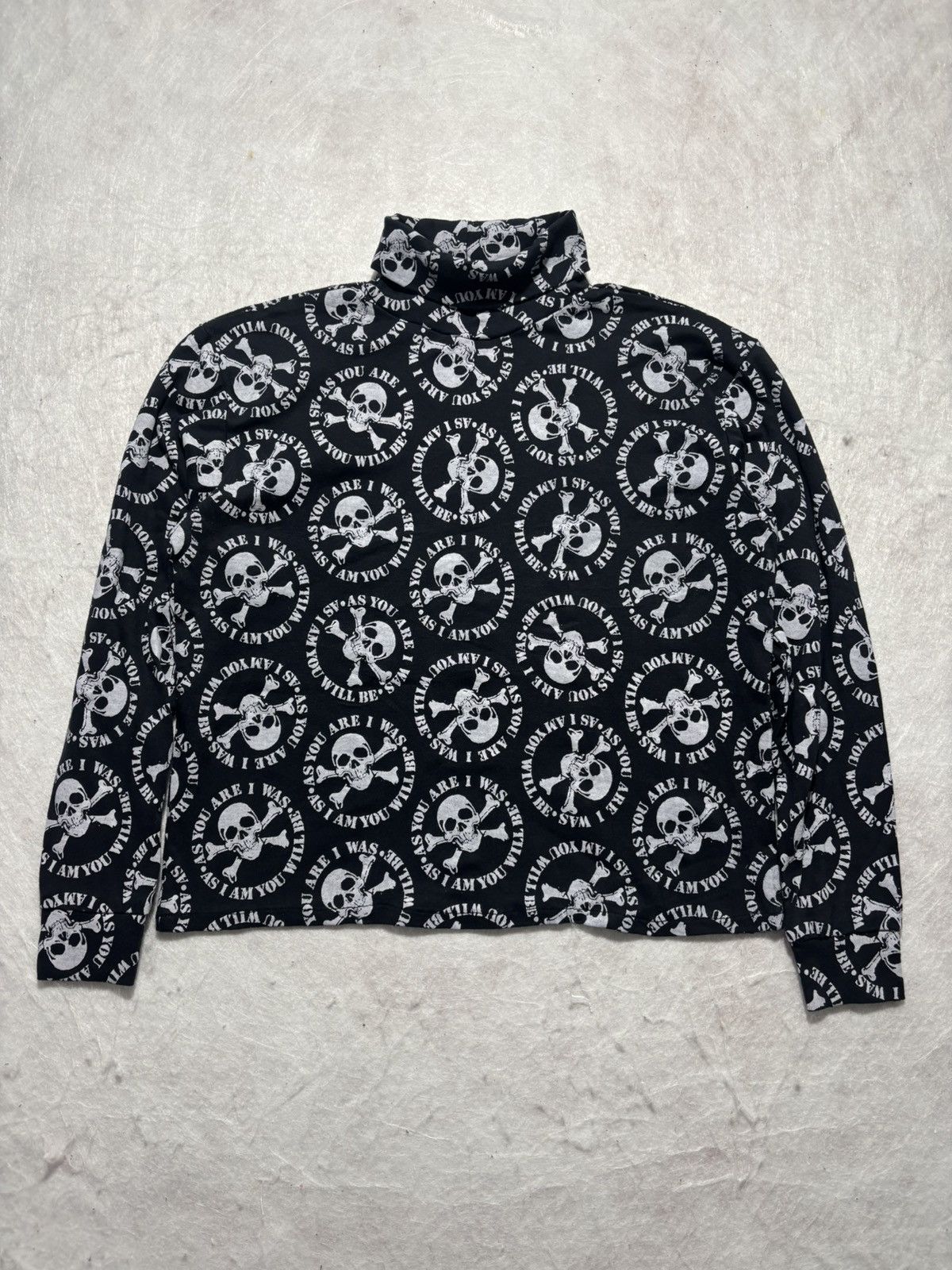 Vintage Skull Fullprint Tshirt Size US L / EU 52-54 / 3 - 1 Thumbnail