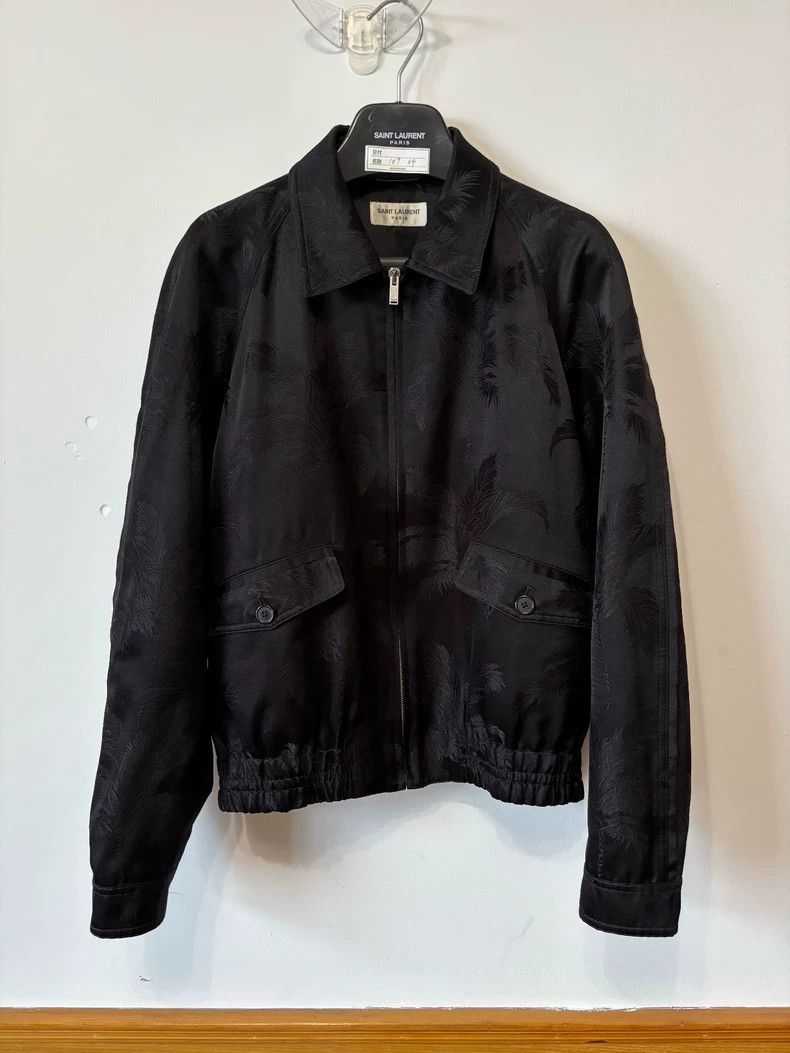 Saint Laurent Paris Saint Laurent 21SS Black Silk Jacket Size US M / EU 48-50 / 2 - 1 Thumbnail