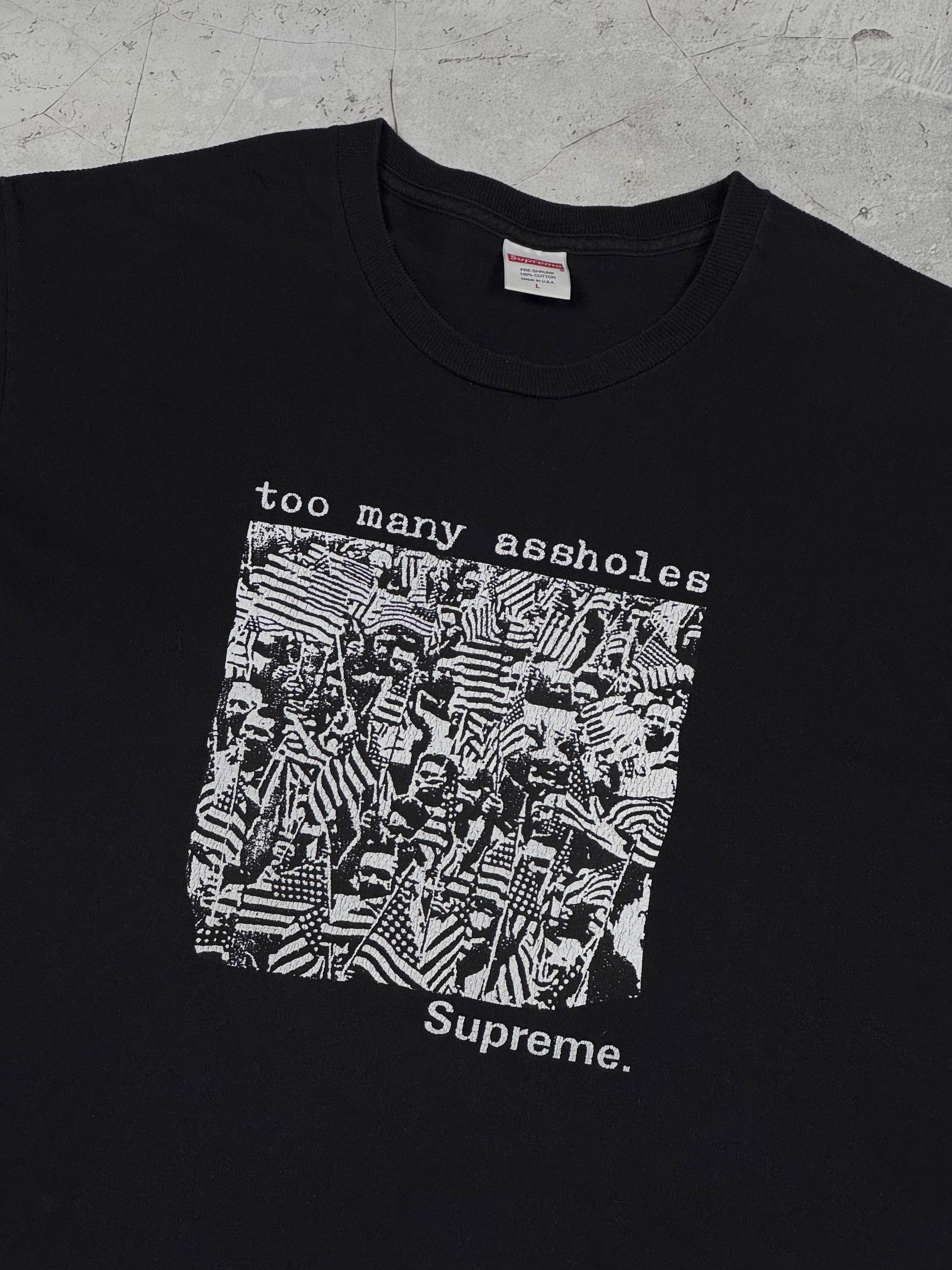 Supreme “Too Many Assholes” SS22 Size US L / EU 52-54 / 3 - 2 Thumbnail