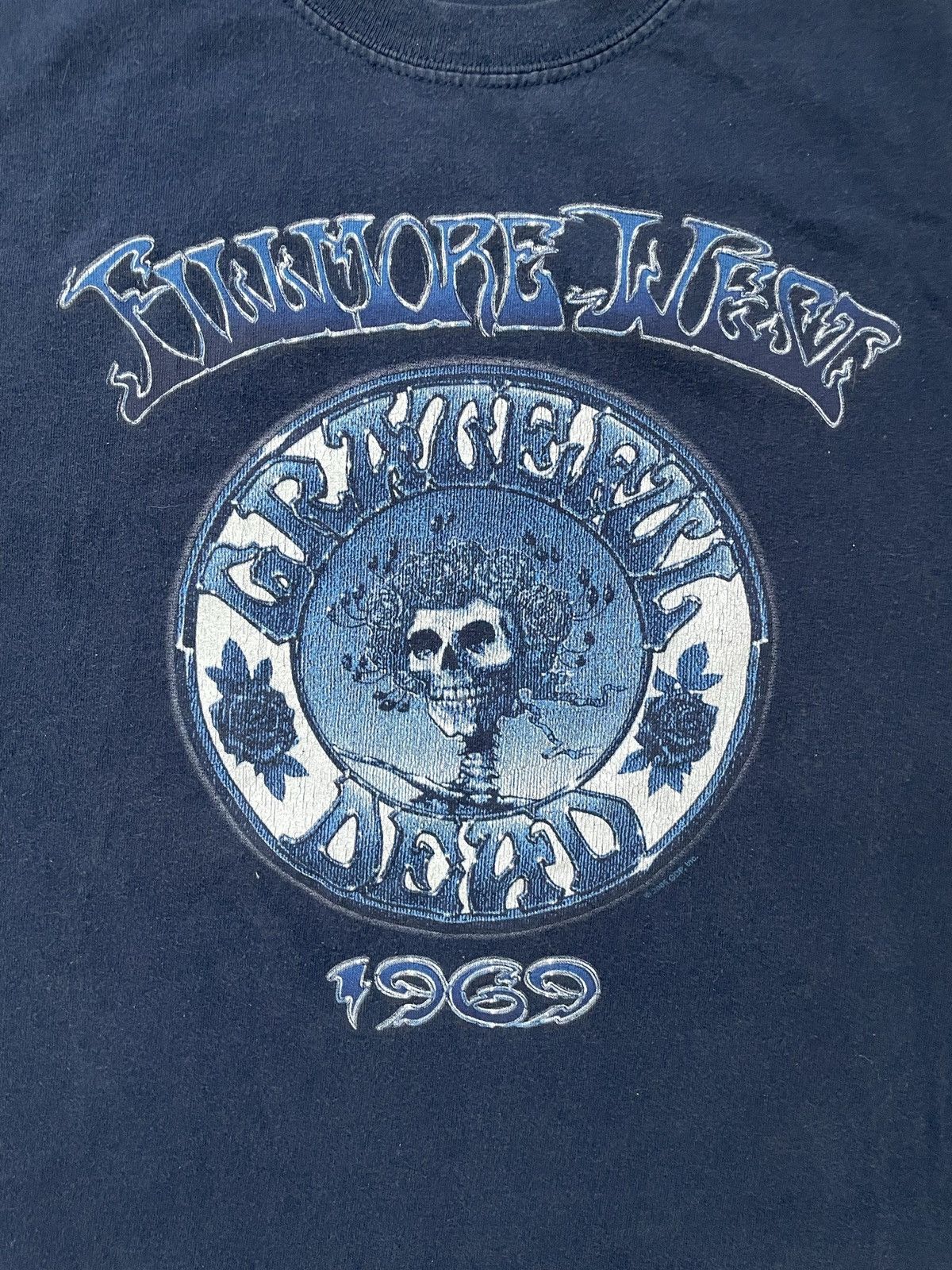 Grateful Dead × Vintage RARE FILLMORE WEST GRATEFUL DEAD TEE Size US L / EU 52-54 / 3 - 2 Thumbnail