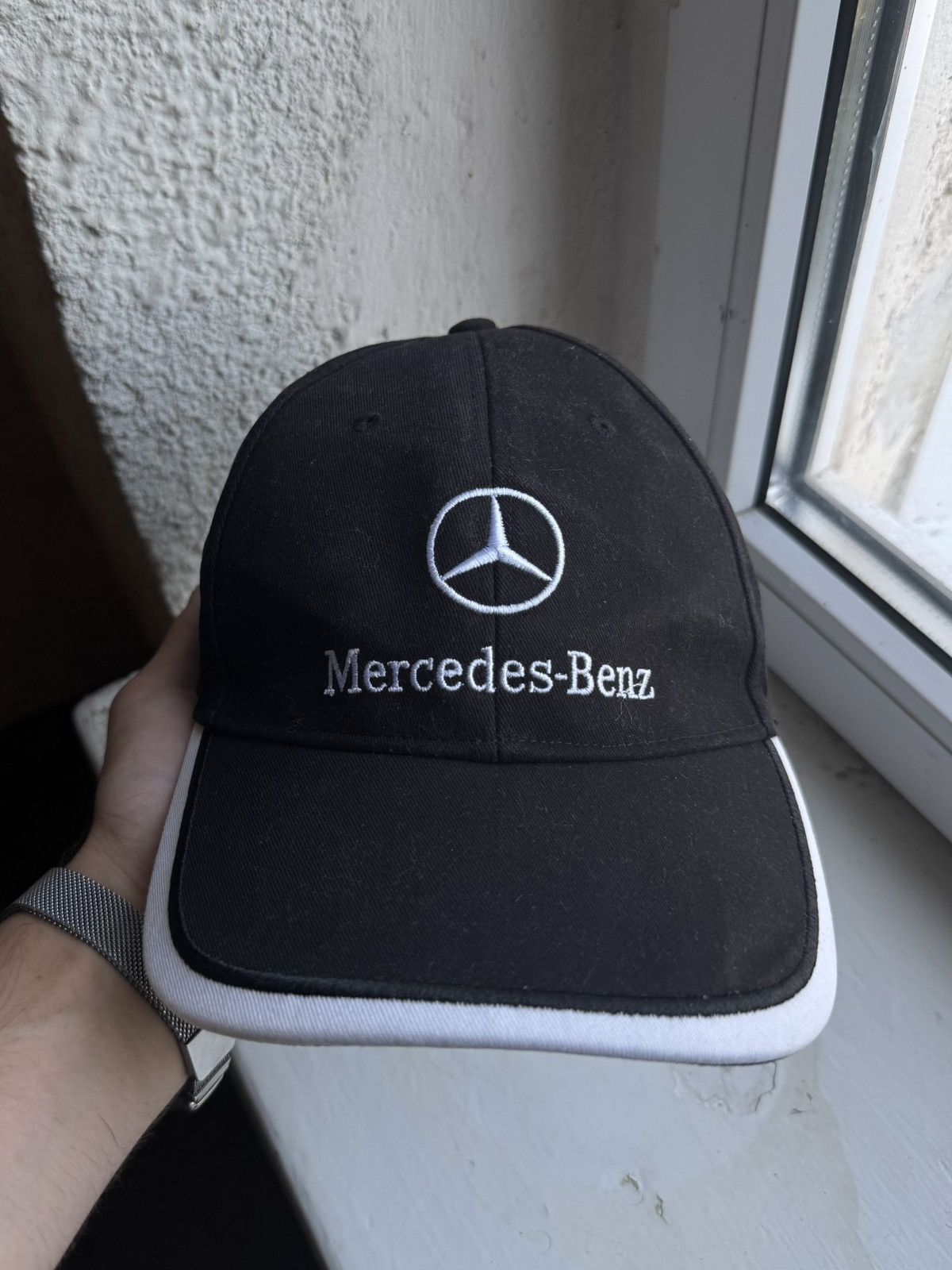 Mercedes-Benz Mercedes Benz vintage Racing Cap Black Rare Size ONE SIZE - 1 Thumbnail