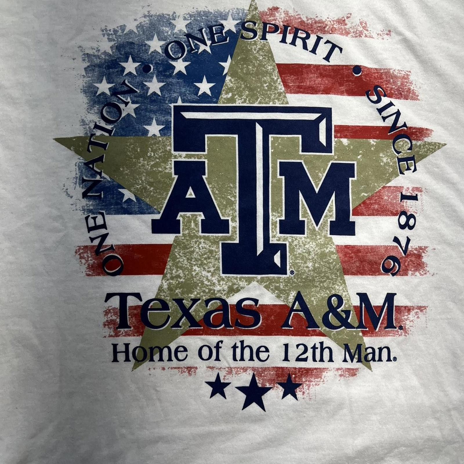 Other Vintage Texas A&M Home of the 12th Man T-shirt Size US XL / EU 56 / 4 - 3 Thumbnail