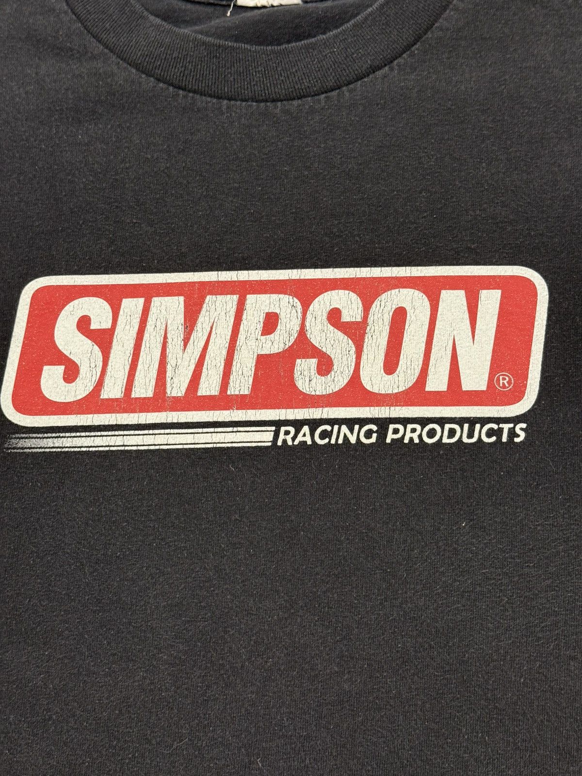 Vintage Vintage Simpson Racing Products Graphic Tee Size US S / EU 44-46 / 1 - 4 Thumbnail