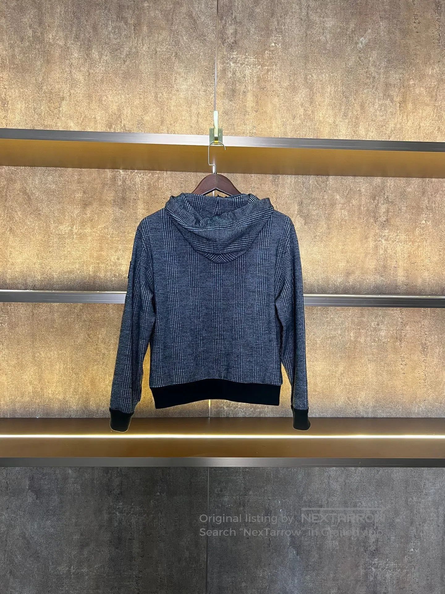Louis Vuitton Louis Vuitton Americas Cup Houndstooth Chain Wool Hoodie| Size US L / EU 52-54 / 3 - 2 Thumbnail