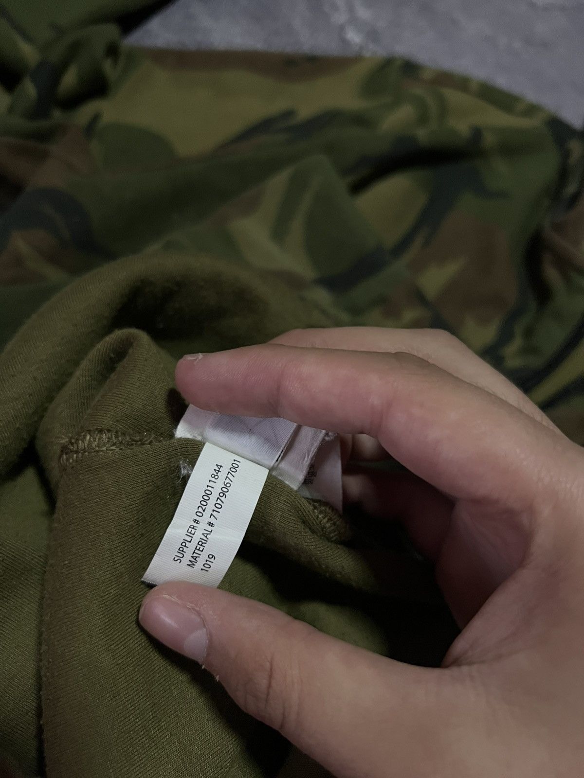 Ralph Lauren Vintage 90s Polo Ralph Lauren Camo Zip-hoodie Streetwear Size US M / EU 48-50 / 2 - 8 Thumbnail