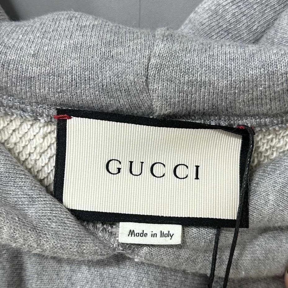 Gucci GUCCI Gray Hooded Jacket XS 98 New Size XS / US 0-2 / IT 36-38 - 4 Thumbnail