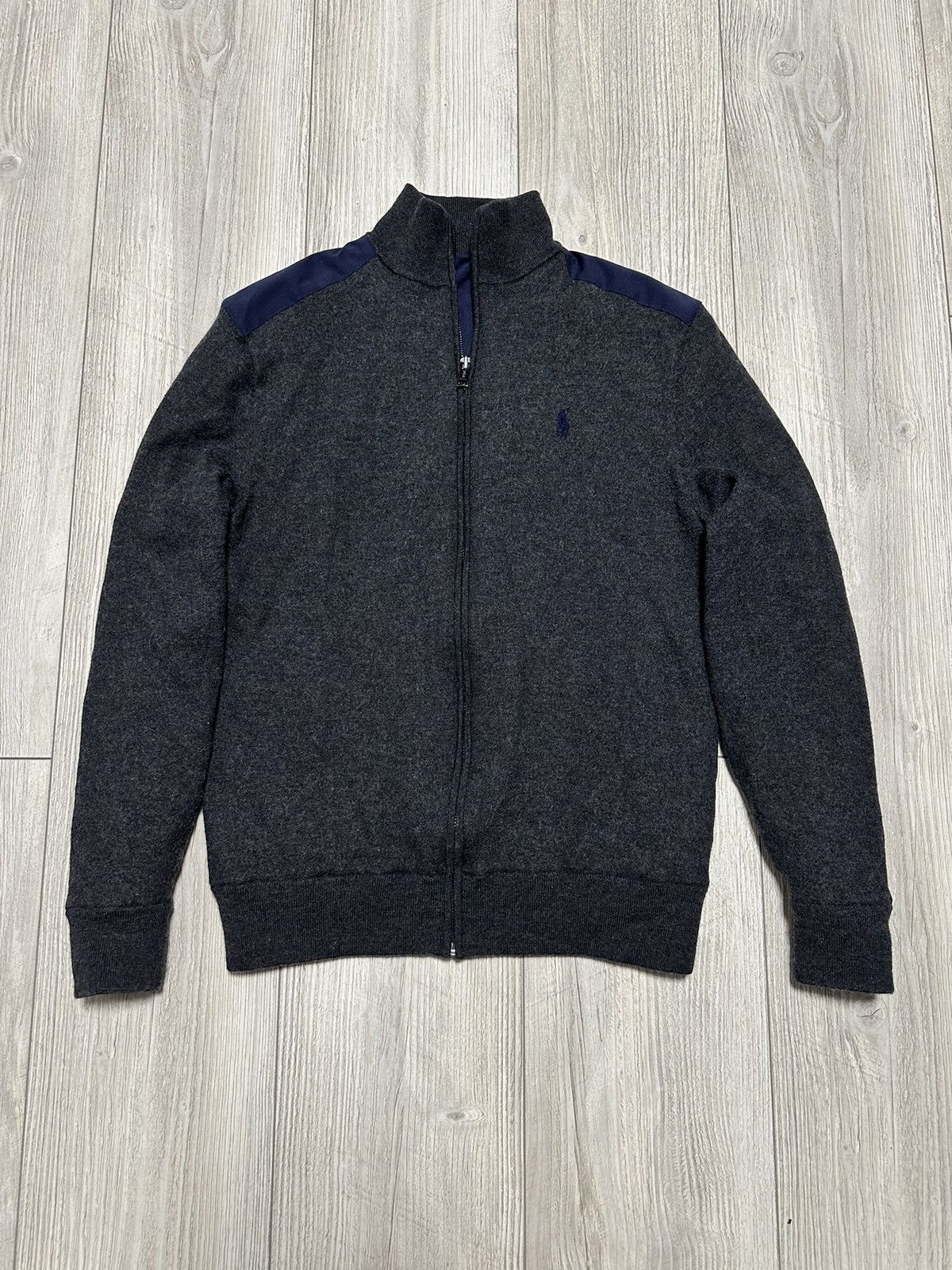 Vintage Polo Ralph Lauren Classic Zip Wool Sweater Size US S / EU 44-46 / 1 - 1 Thumbnail