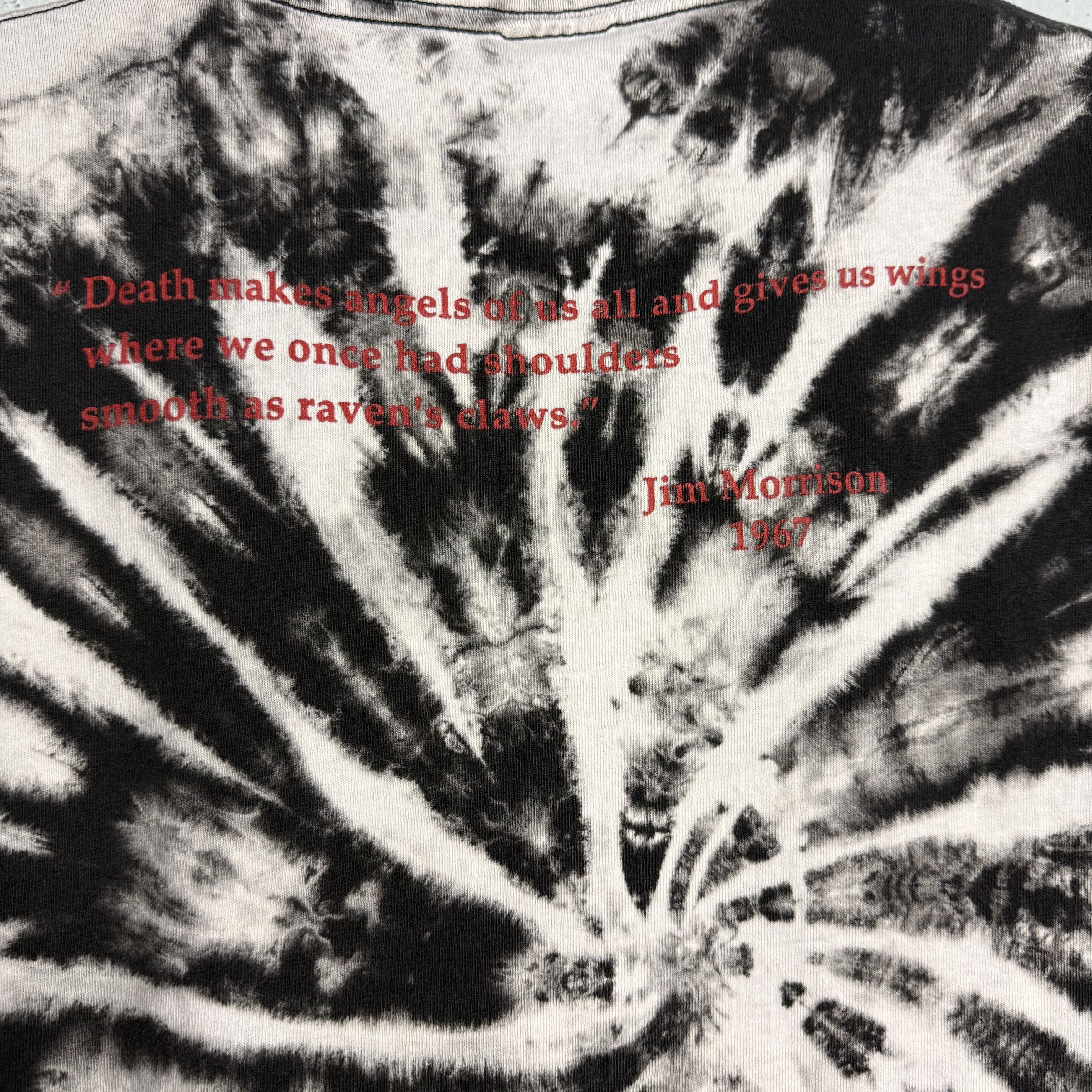 Band Tees 🔥RARE🔥Vintage 90s The Doors Jim Morrison Tie Dye Tshirt Size US XL / EU 56 / 4 - 6 Thumbnail