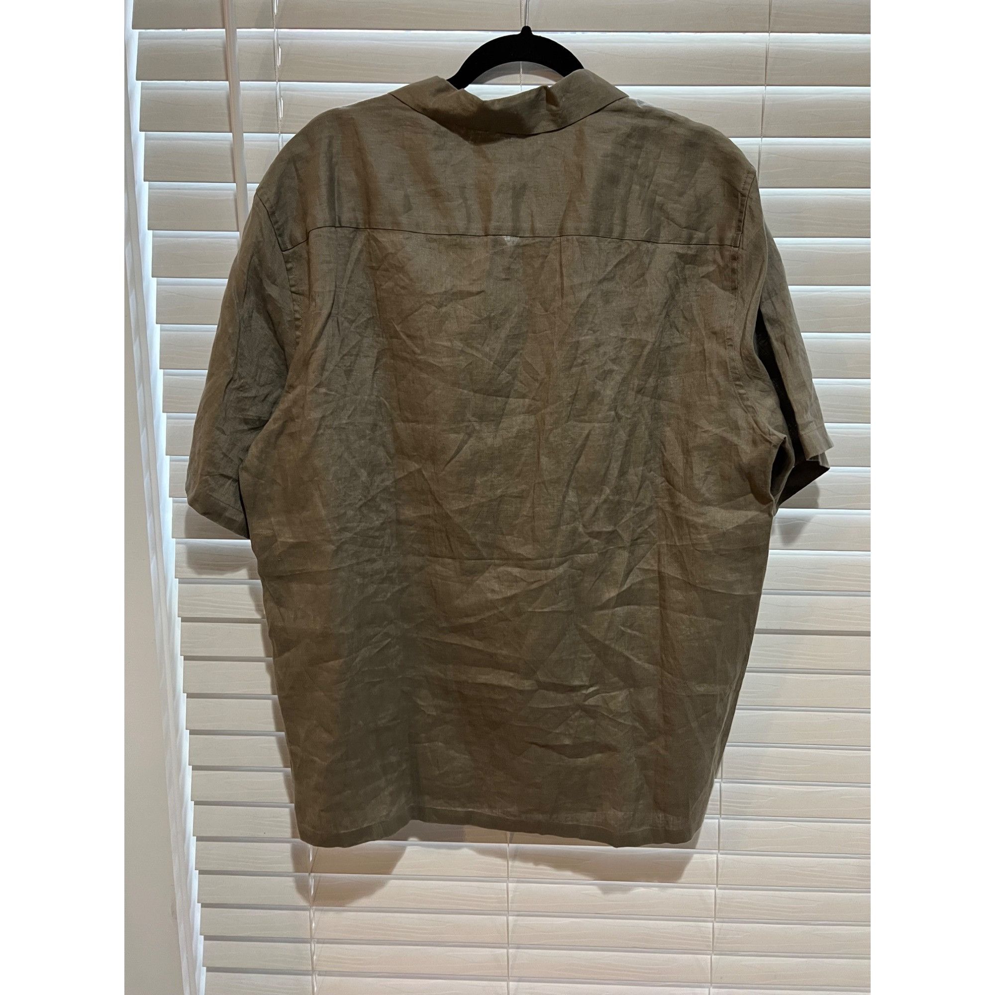 Theory Theory 100% Linen Short Sleeve Button Up Shirt NWT - Size XL Size US XL / EU 56 / 4 - 5 Thumbnail