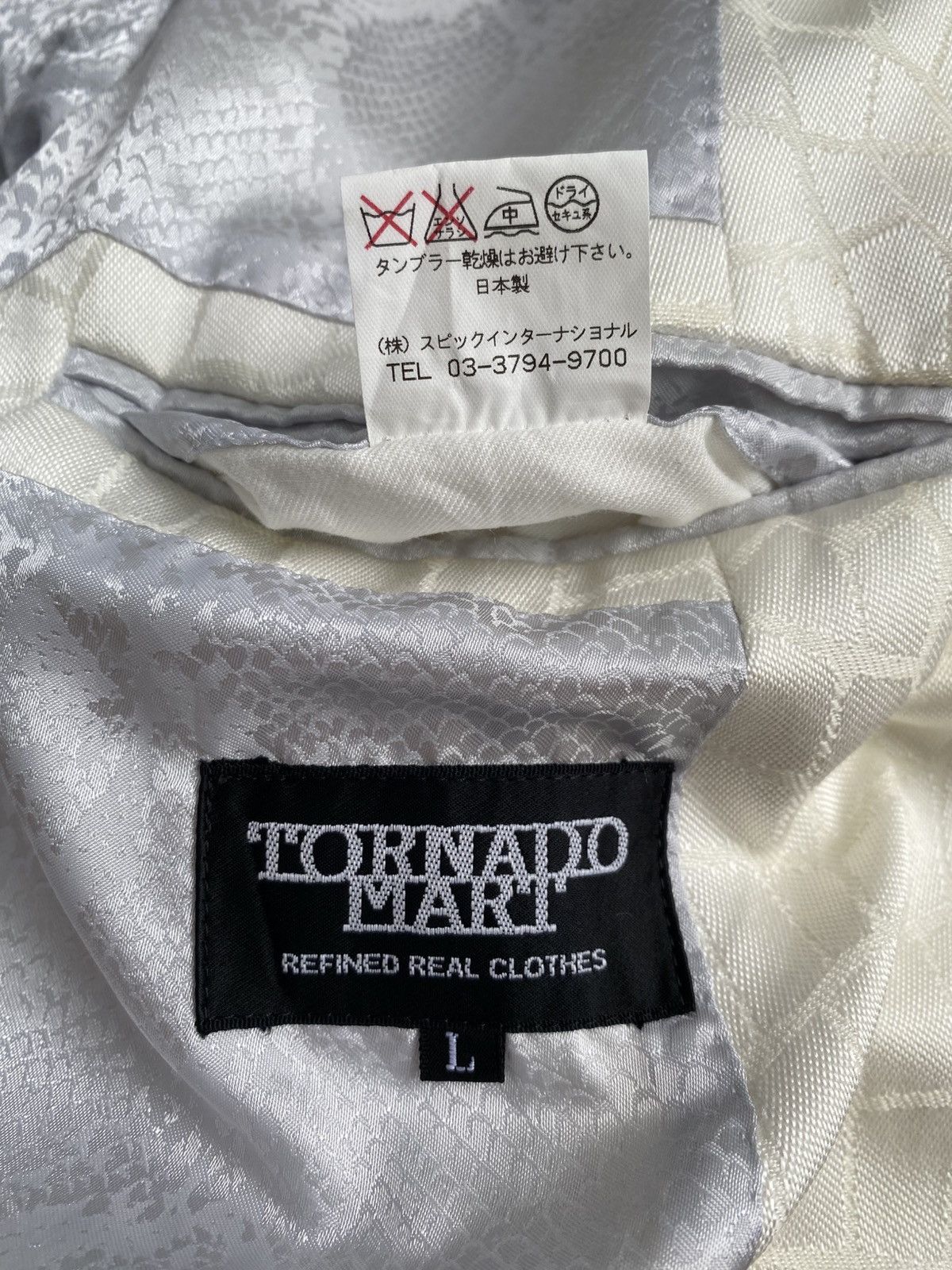 Tornado Mart Y2K Tornado Mart Single Breasted Snake Pattern Blazer Size US M / EU 48-50 / 2 - 7 Thumbnail