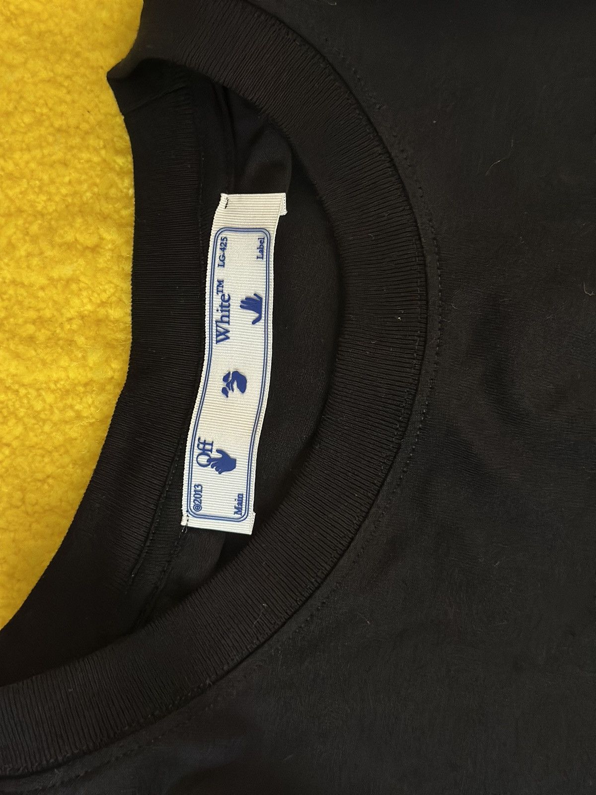 Off-White × Virgil Abloh Off White Spray Marker Slim Tee Size US XL / EU 56 / 4 - 4 Thumbnail