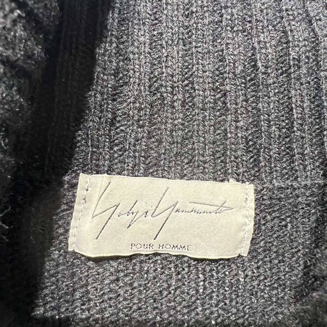 Yohji Yamamoto yohji yamamoto pour homme 14aw skull turtleneck knit Size US L / EU 52-54 / 3 - 5 Thumbnail