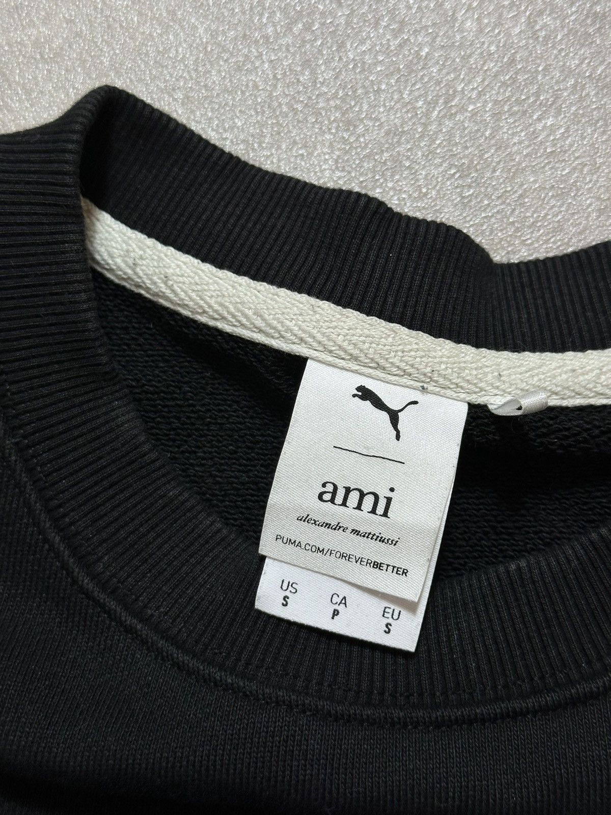 AMI × Puma Mens Crewneck Sweatshirt Ami x Puma Size US S / EU 44-46 / 1 - 5 Thumbnail