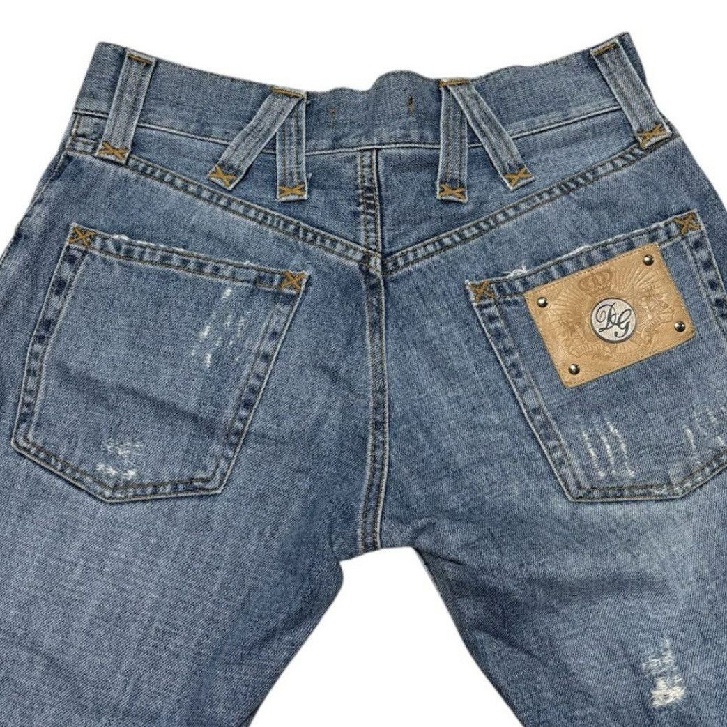 Dolce & Gabbana 2000s DOLCE & GABBANA DISTRESSED JEANS Size US 28 / EU 44 - 5 Thumbnail