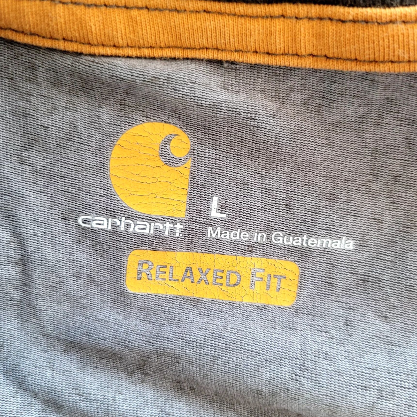 Carhartt Carhartt Dark Gray T-Shirt | Relaxed Fit Tee with Force Logo Mens L Dark Grey Logo Pocket Size US L / EU 52-54 / 3 - 7 Thumbnail