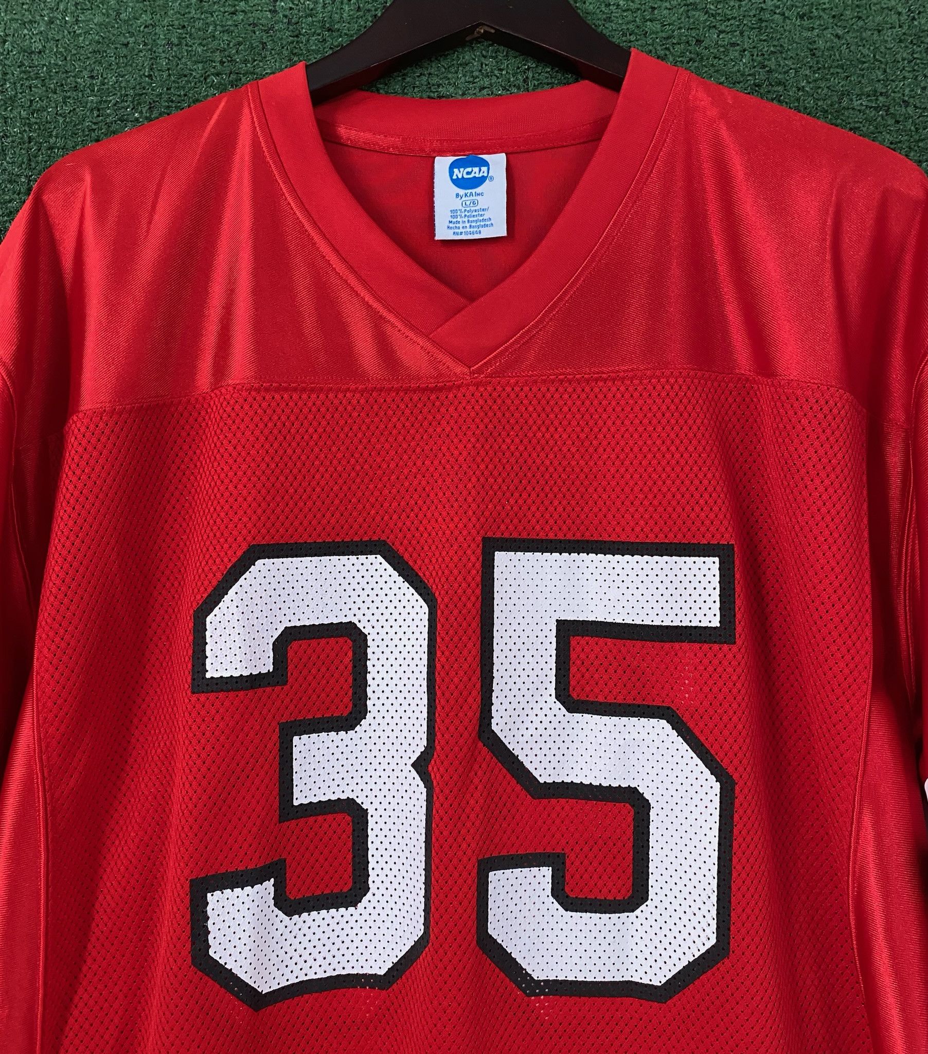 Other Y2K University Georgia Bulldogs #35 Football Jersey Large Size US L / EU 52-54 / 3 - 2 Thumbnail