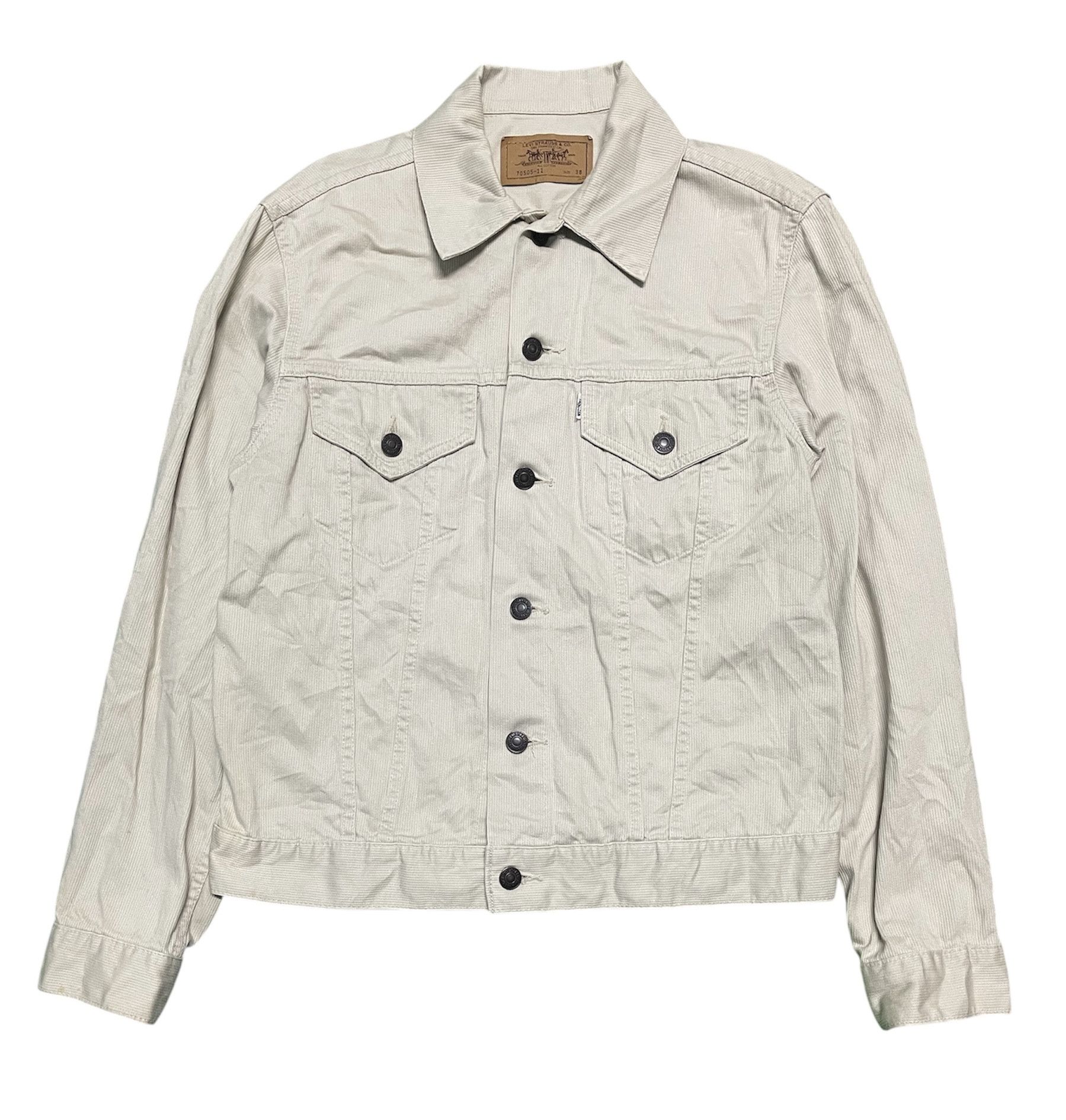 Levi's Vintage 90s Levis Trucker Jacket Size US M / EU 48-50 / 2 - 1 Thumbnail