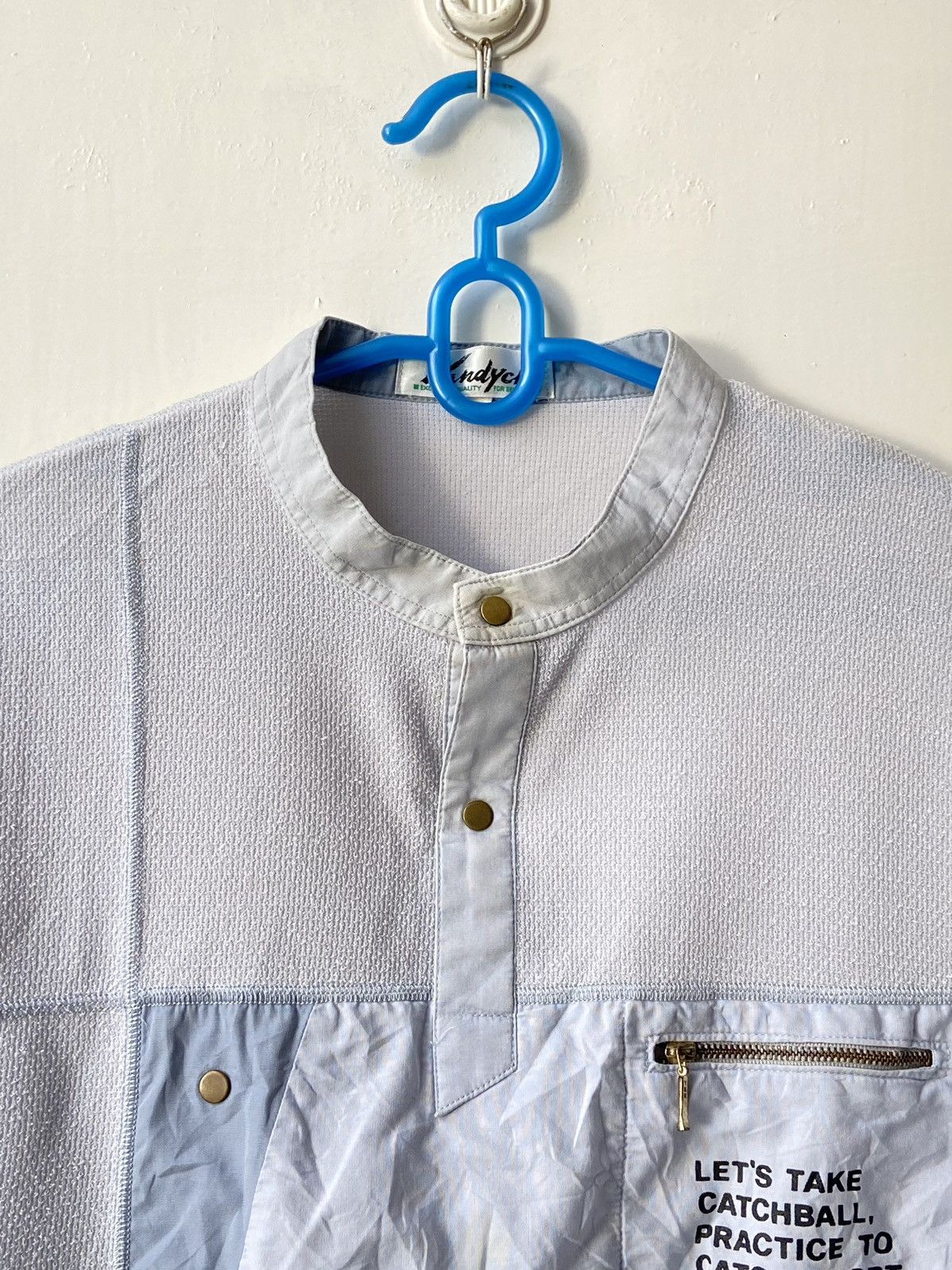 Designer × Japanese Brand VANDYCK Pocket Knit T-Shirt Size US S / EU 44-46 / 1 - 4 Thumbnail