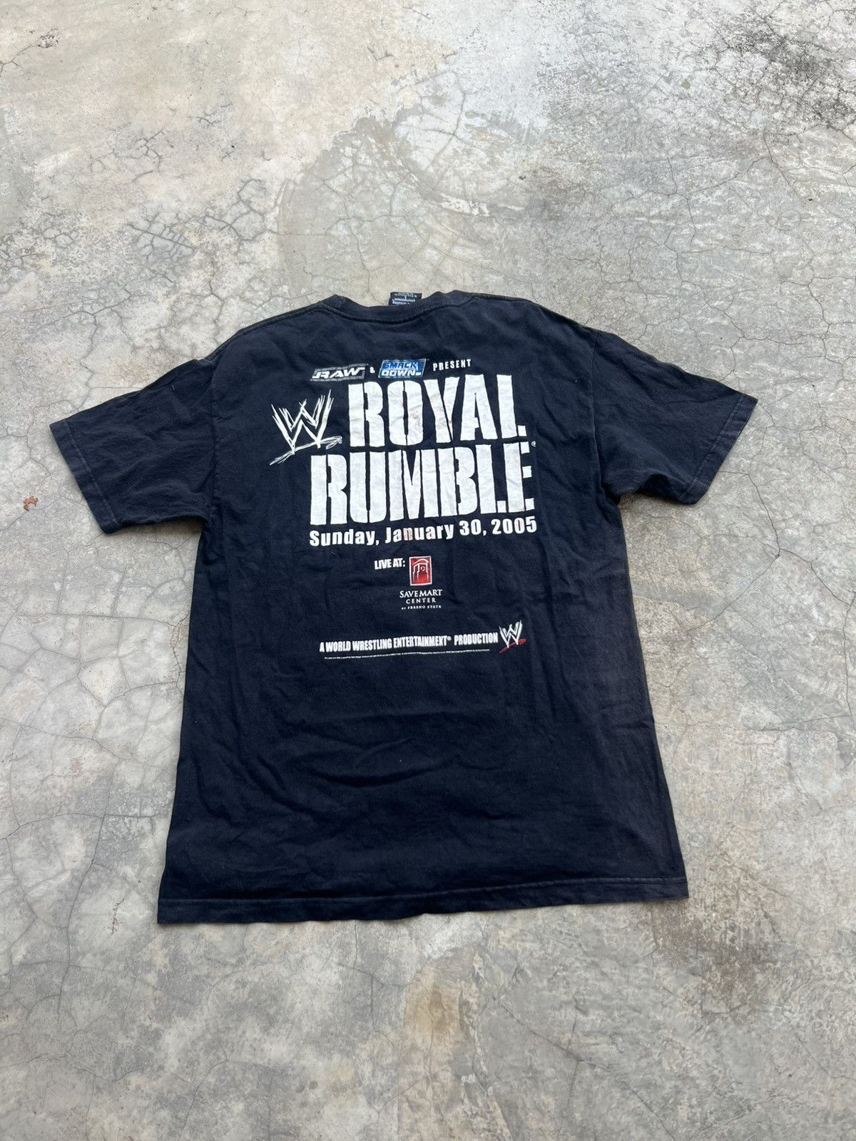 WWE Vintage WWE WWF Royal Rumble Shirt Size US L / EU 52-54 / 3 - 2 Thumbnail
