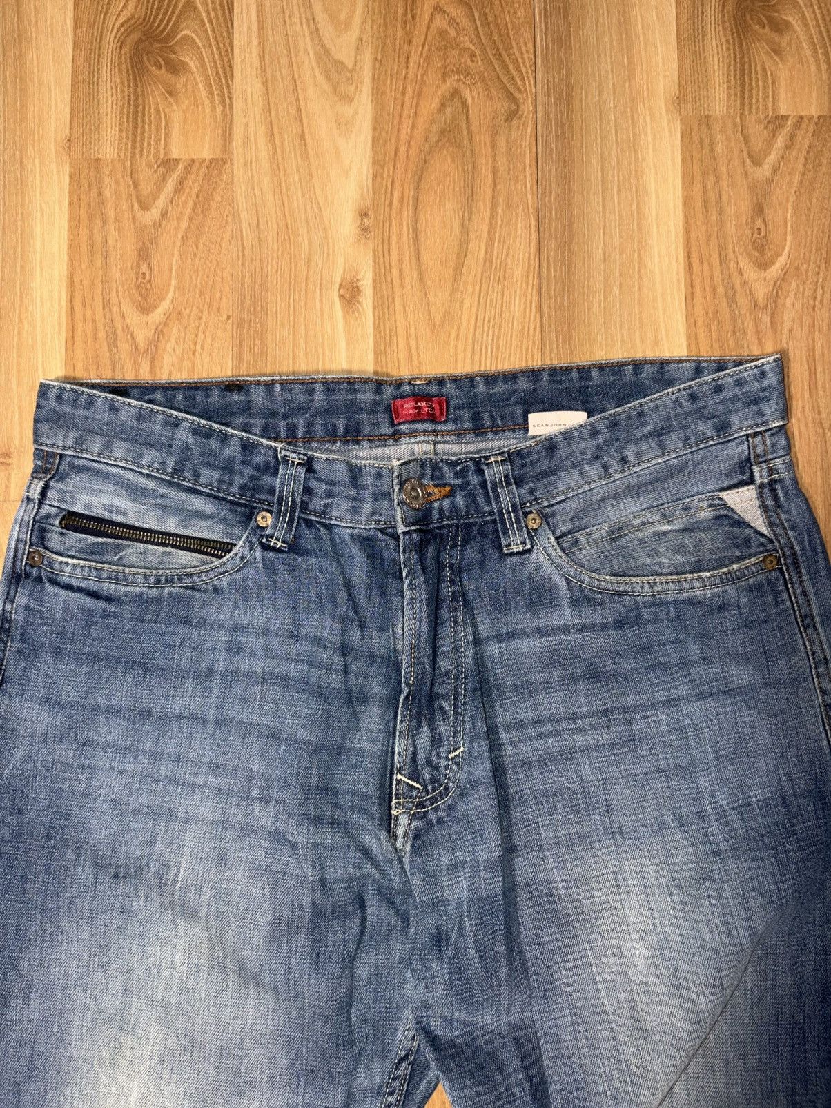 Japanese Brand Vintage Sean John "Hamilton" Relaxed Fit Jeans - 34x30 Size US 34 / EU 50 - 3 Thumbnail