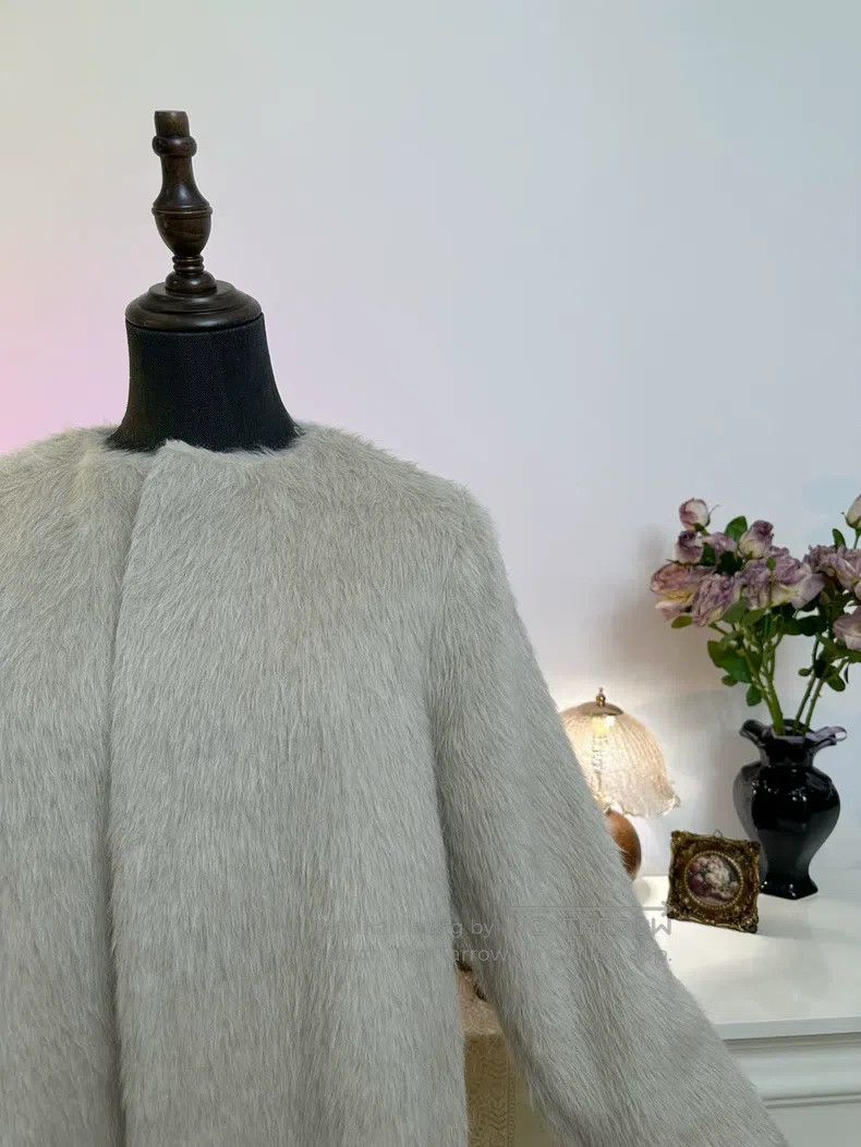 Hermes Hermes Champagne mink fur coat Size L / US 10 / IT 46 - 5 Thumbnail
