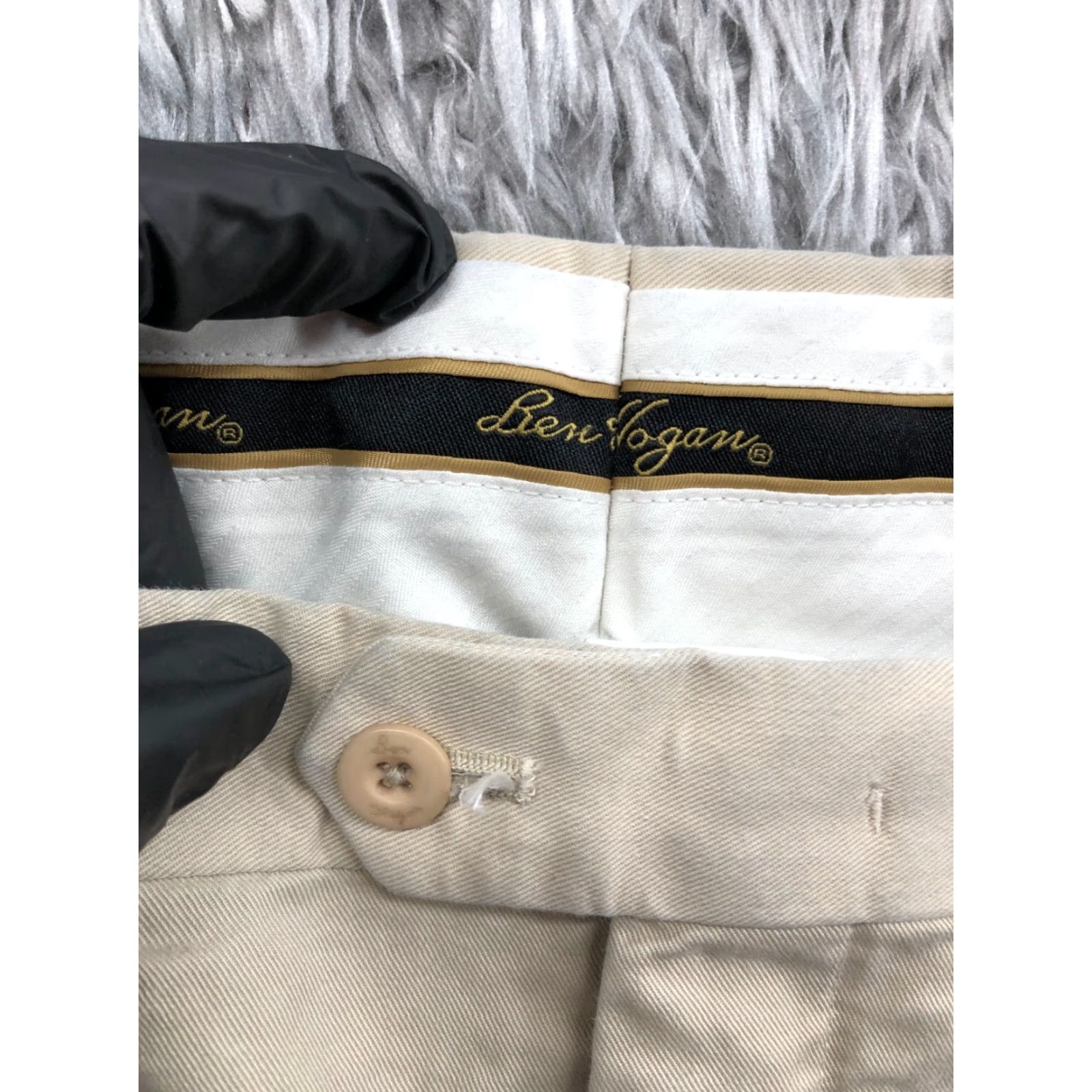 Hogan Ben Hogan Beige Flat Front Performance Chino Shorts Men's 34 Shirt? Size US 34 / EU 50 - 6 Thumbnail