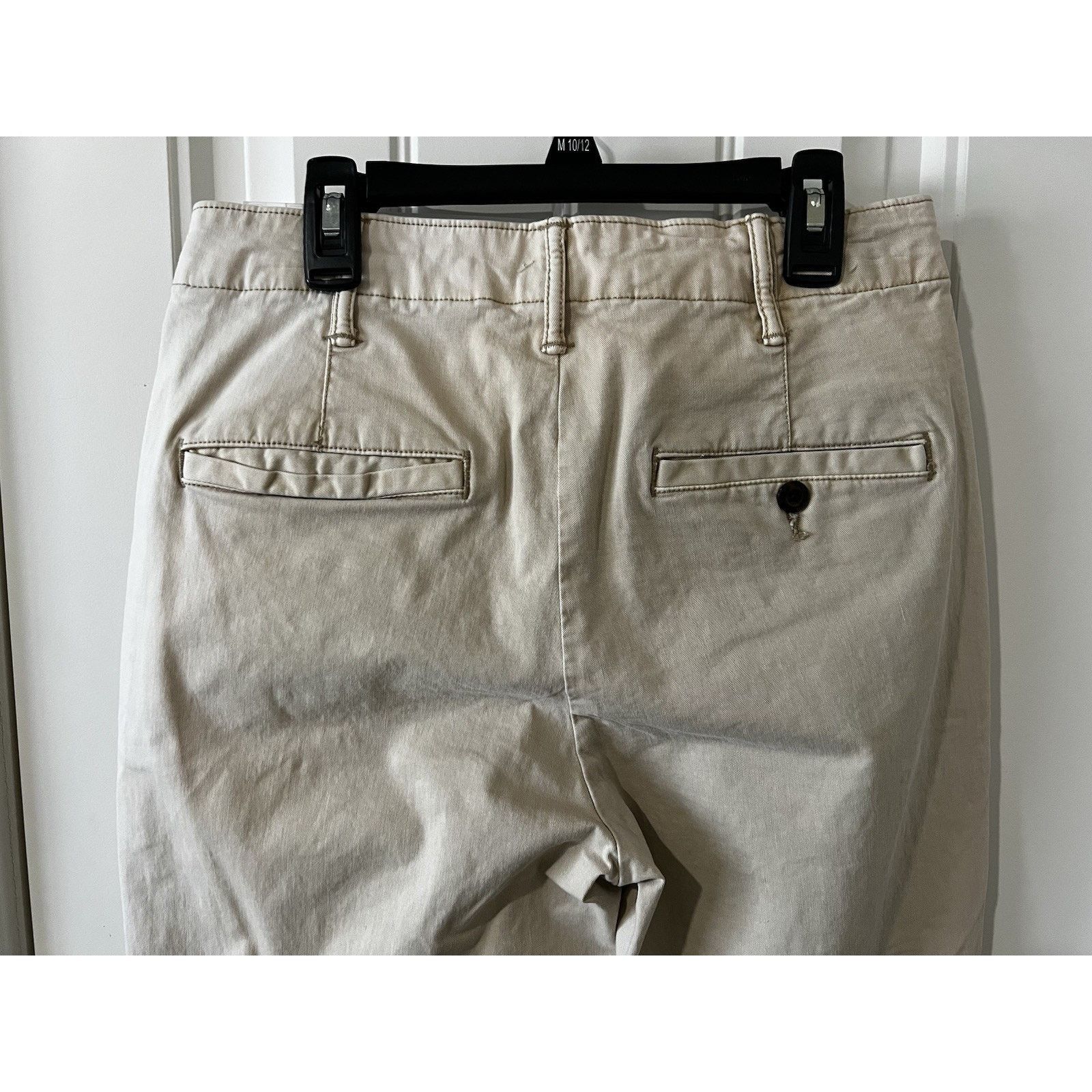 Gap High Rise Khaki Pants Button Closure Slacks Chinos 4 Pockets Size 27" / US 4 / IT 40 - 9 Thumbnail