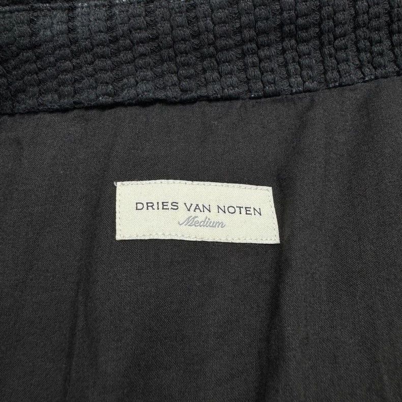 Dries Van Noten DRIES VAN NOTEN Black fringed jacket Size US M / EU 48-50 / 2 - 3 Thumbnail