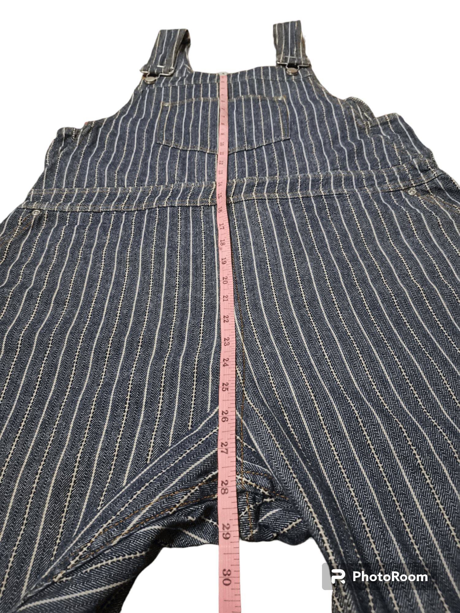 Issey Miyake × Japanese Brand × Ne-Net 💥Rare💥 Vtg Ne-net Issey Miyake Hickory Overall Suspender Size 34" / US 12 / IT 48 - 22 Thumbnail