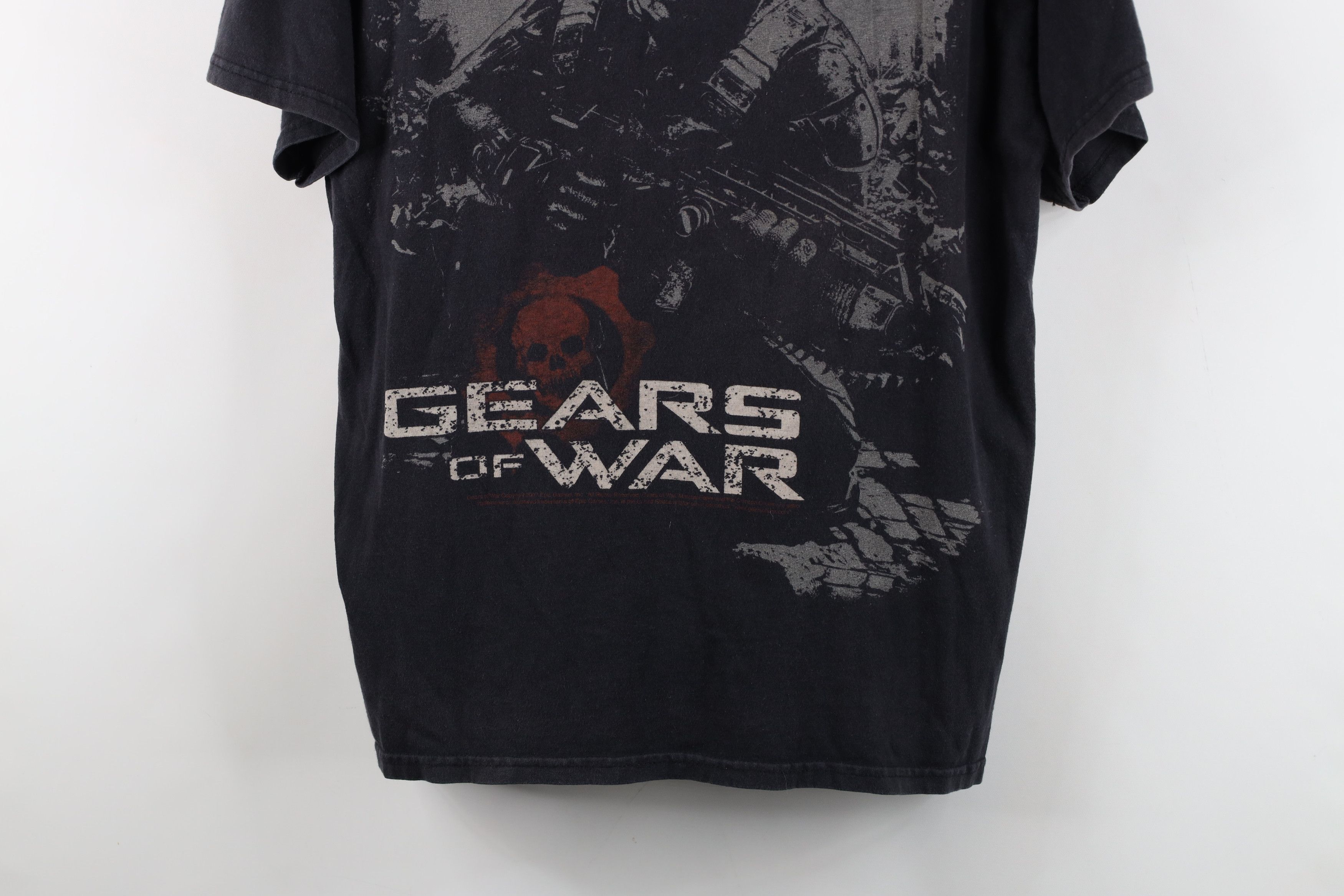 Vintage Vintage Y2K 2007 of War Video Game Short Sleeve T-Shirt Size US L / EU 52-54 / 3 - 3 Thumbnail