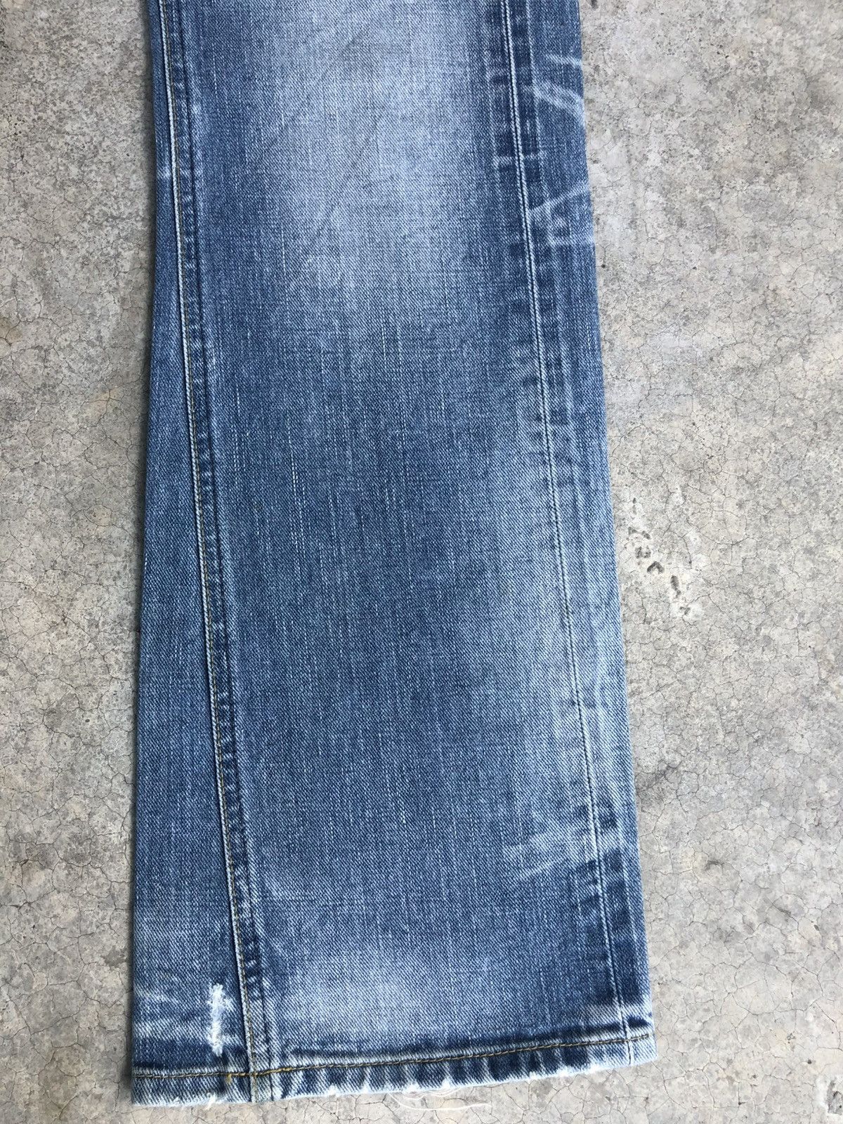 If Six Was Nine Japanese Lee Flared Jeans Distressed Jeans Size US 32 / EU 48 - 6 Thumbnail