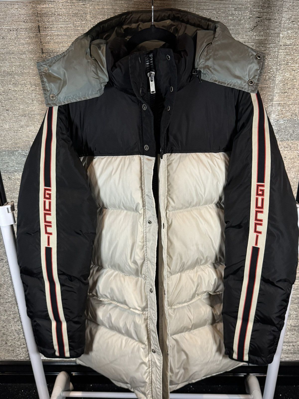 Gucci Gucci Color Blocking Down Jacket/Parka Size US L / EU 52-54 / 3 - 10 Thumbnail