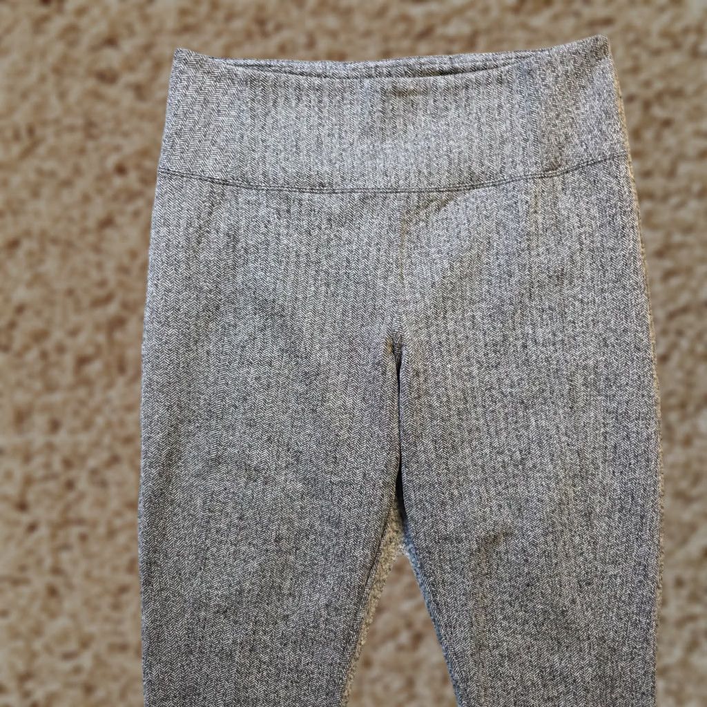 Athleta Athleta Pants Womens Medium Gray Delancey Herringbone Tight Stretch Ankle Casual Athleisure Pants Mens Women Girls Size 32" / US 10 / IT 46 - 1 Thumbnail