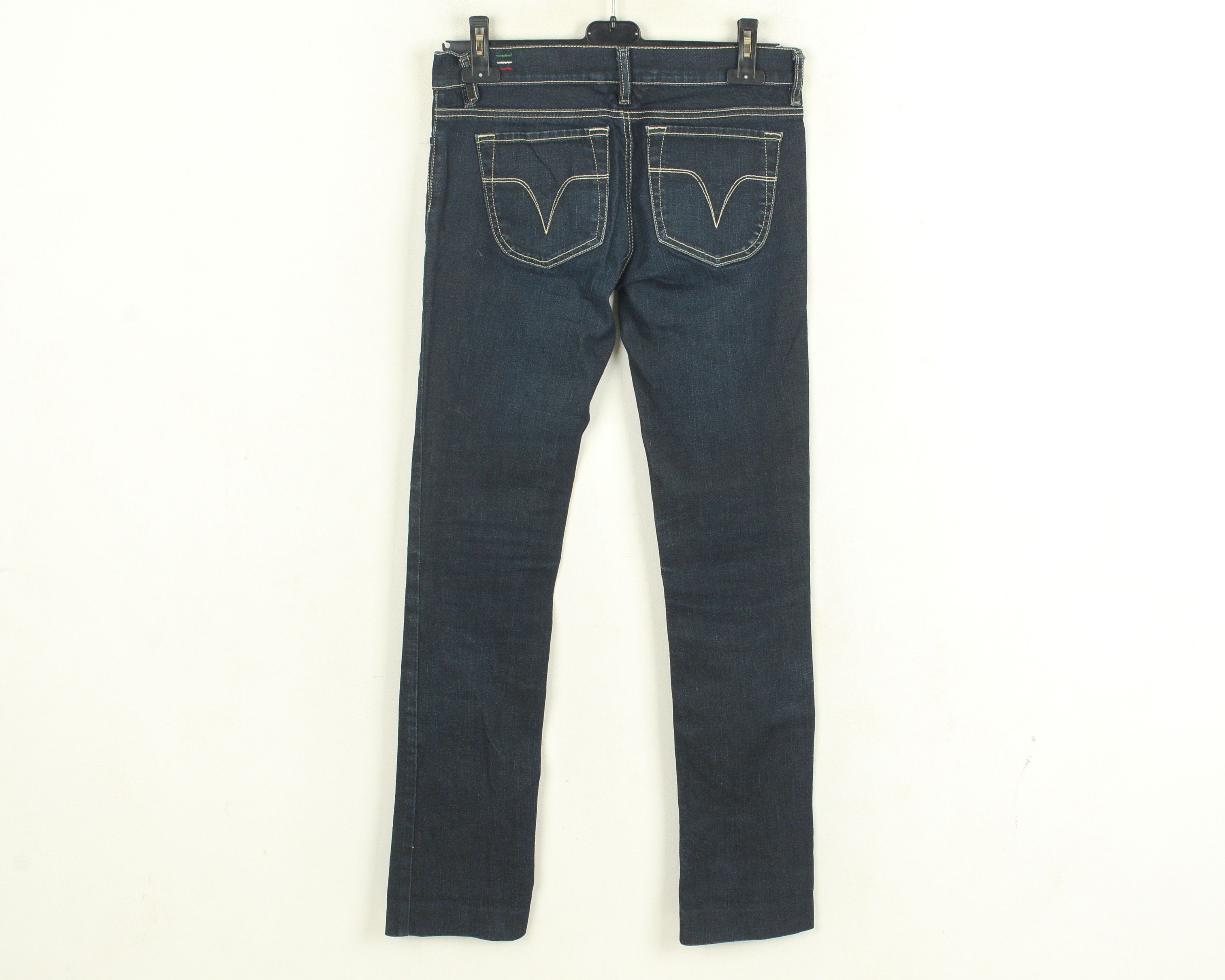 Diesel LIV Stretch W28 L34 Jeans Straight Low Rise Trousers Pants Size 28" / US 6 / IT 42 - 4 Thumbnail