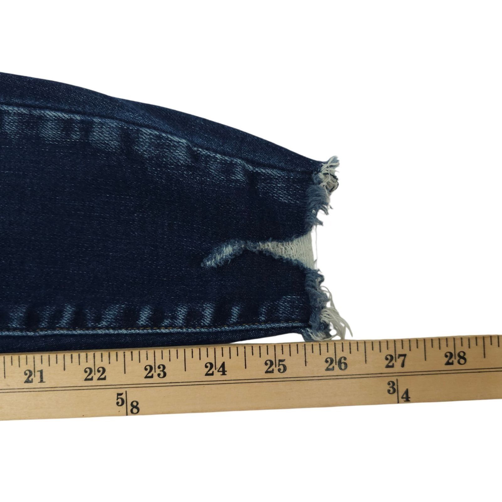 Kancan USA KanCan Distressed Jeans Size 23 Ultra High Rise Ankle Skinny Size 23" - 16 Thumbnail