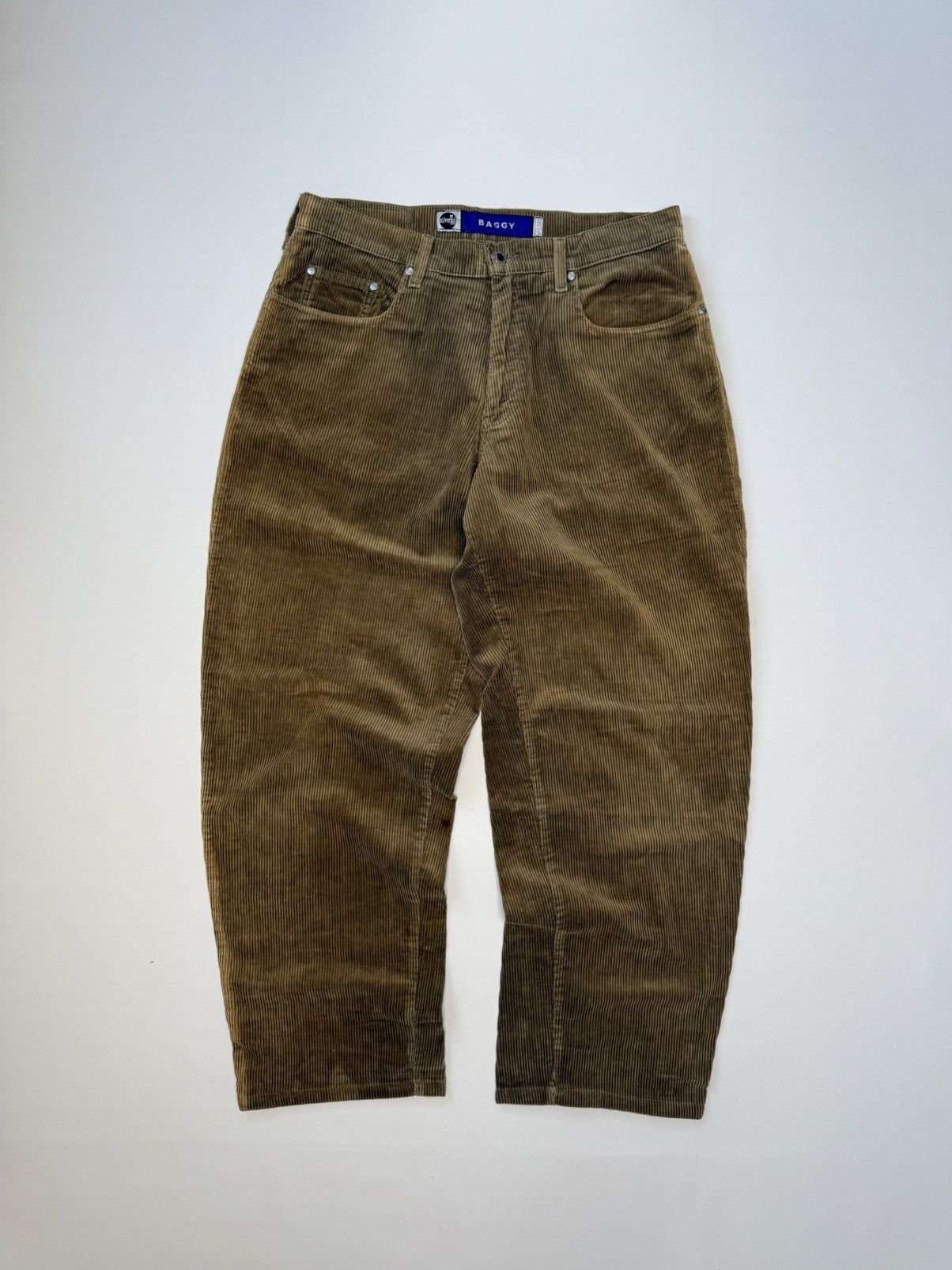 Levi's Vintage 90s Silvertab Baggy Brown Corduroy Size US 33 - 1 Thumbnail