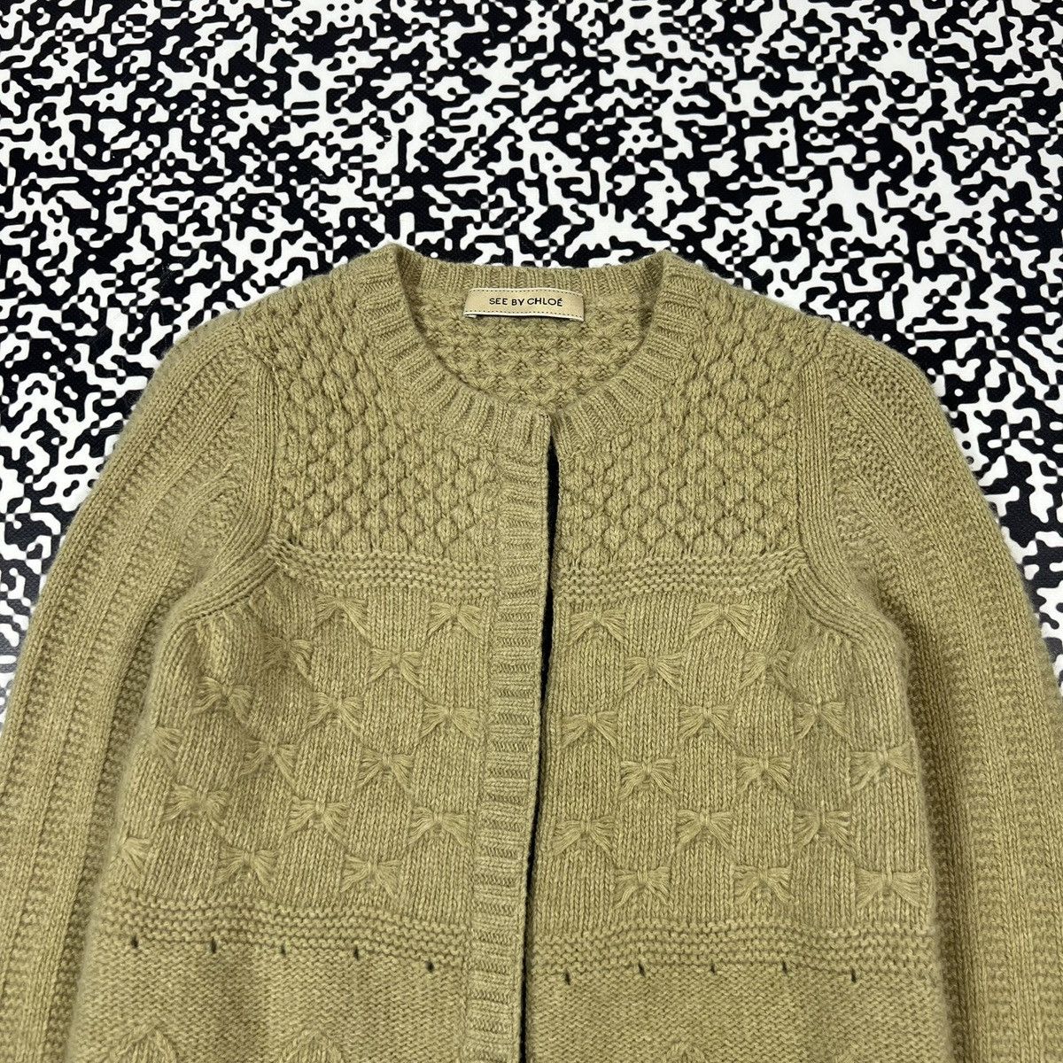 See by Chloe See By Chloe Knitted Wool Cardigan Sweater Y2K Luxury Style Size XS / US 0-2 / IT 36-38 - 5 Thumbnail