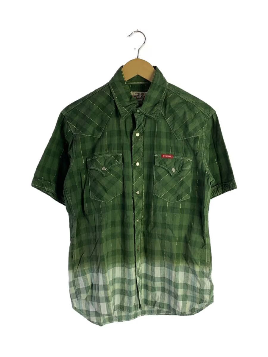 Hysteric Glamour Two Tone Plaid Short Sleeve Button Shirt Size US L / EU 52-54 / 3 - 2 Thumbnail