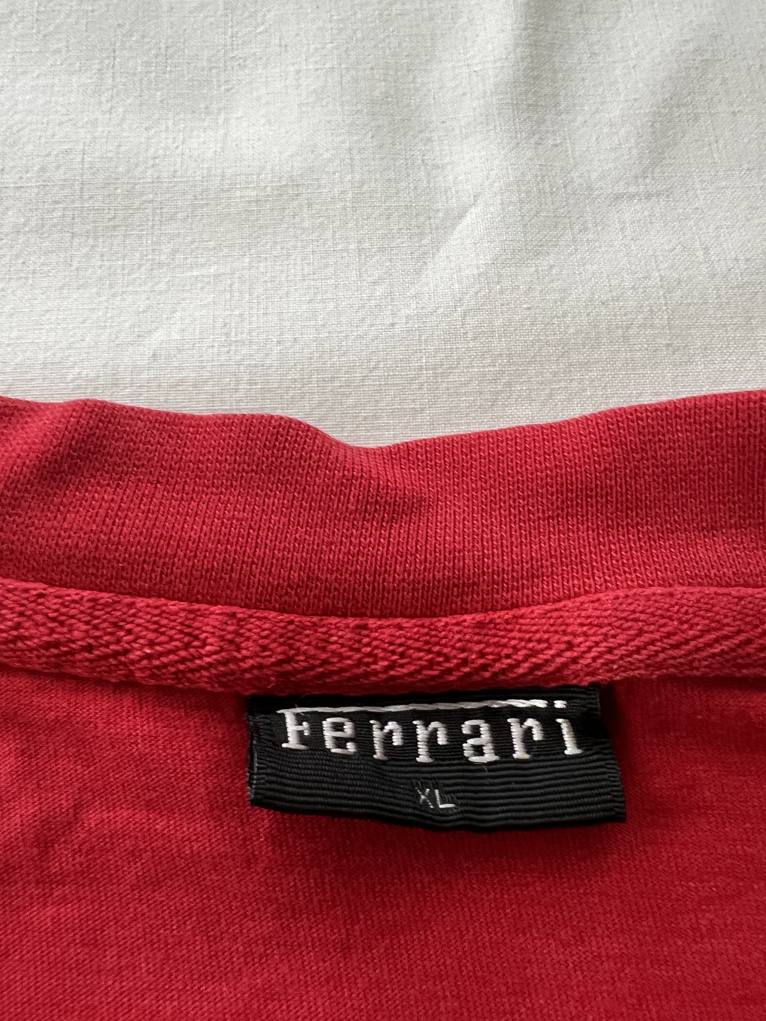 Formula 1 Vintage Ferrari Formula One F1 Racing Red Tee Size US XL / EU 56 / 4 - 10 Thumbnail